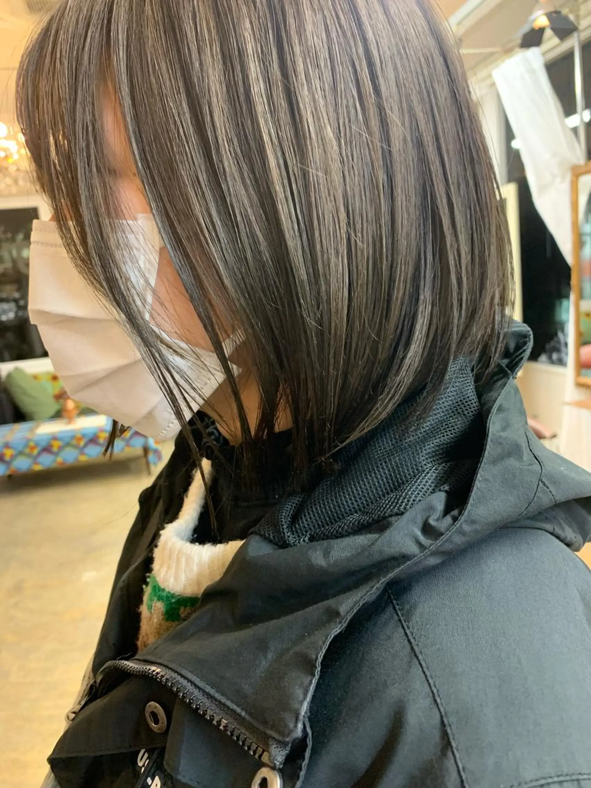 ショート カラー アッシュ アッシュブラウン ブラウンカラー ヘアカラー hair design girl所属・［girl］ MIKIのヘアスタイル