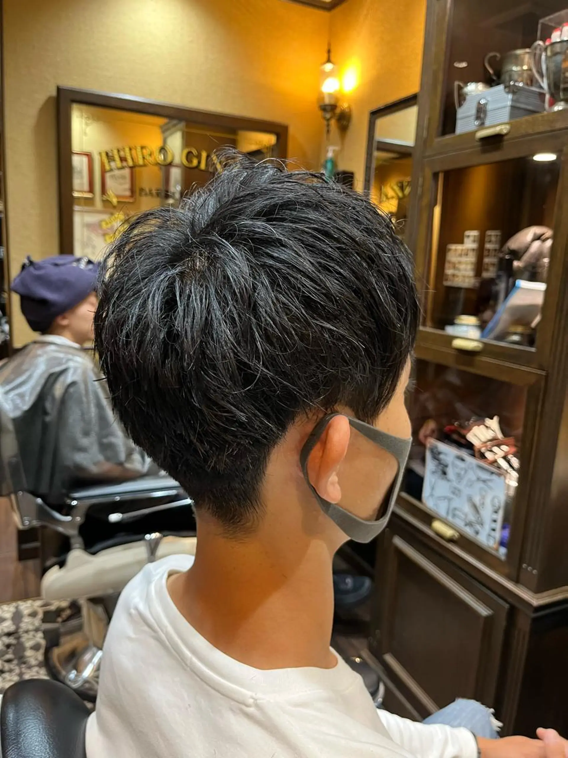 ショート メンズ 刈り上げ UNTRACE -BARBER SHOP所属・工藤 千織のヘアスタイル