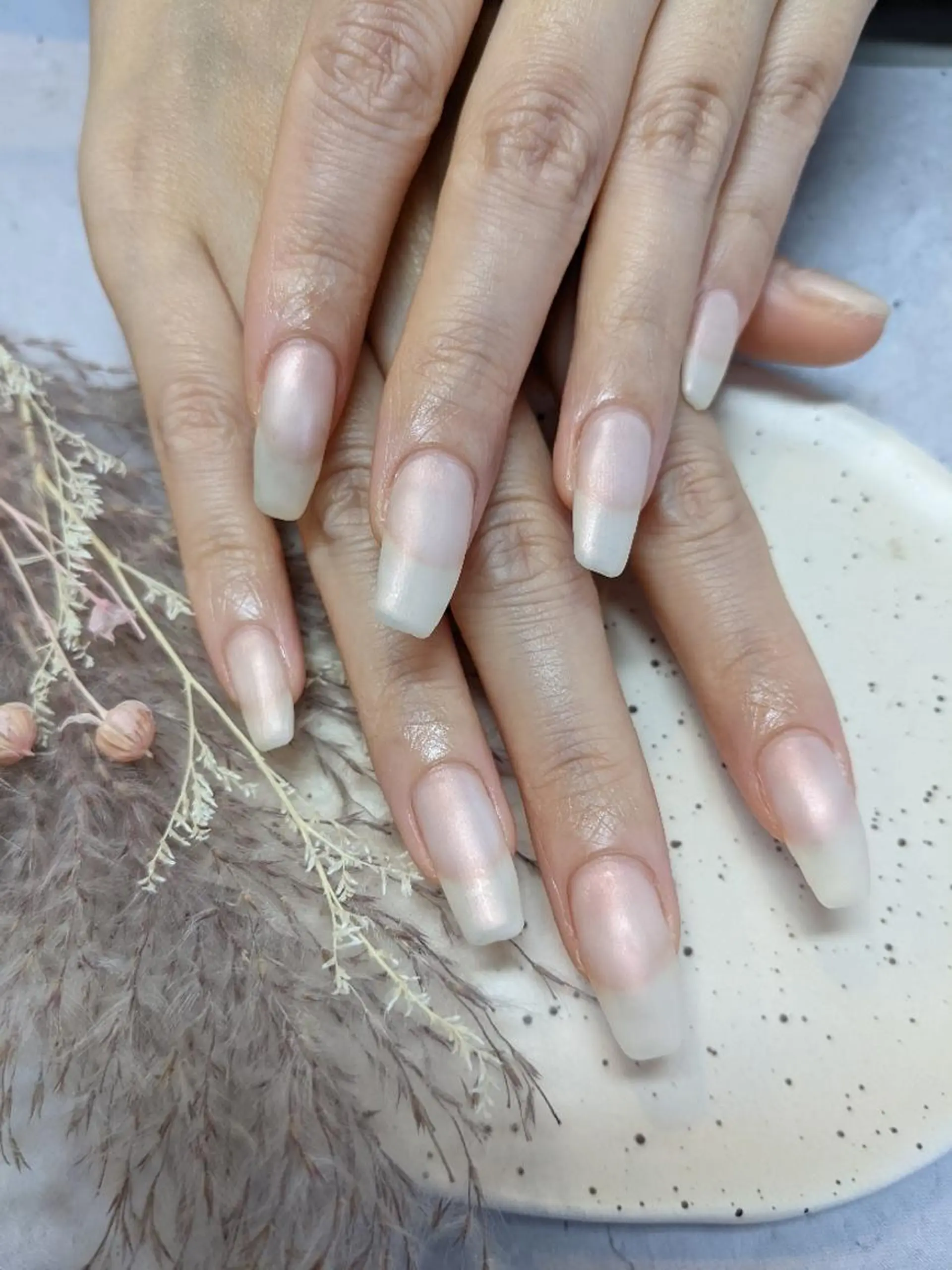 ネイル マットネイル ハンドネイル クレオエール 　のネイルデザイン