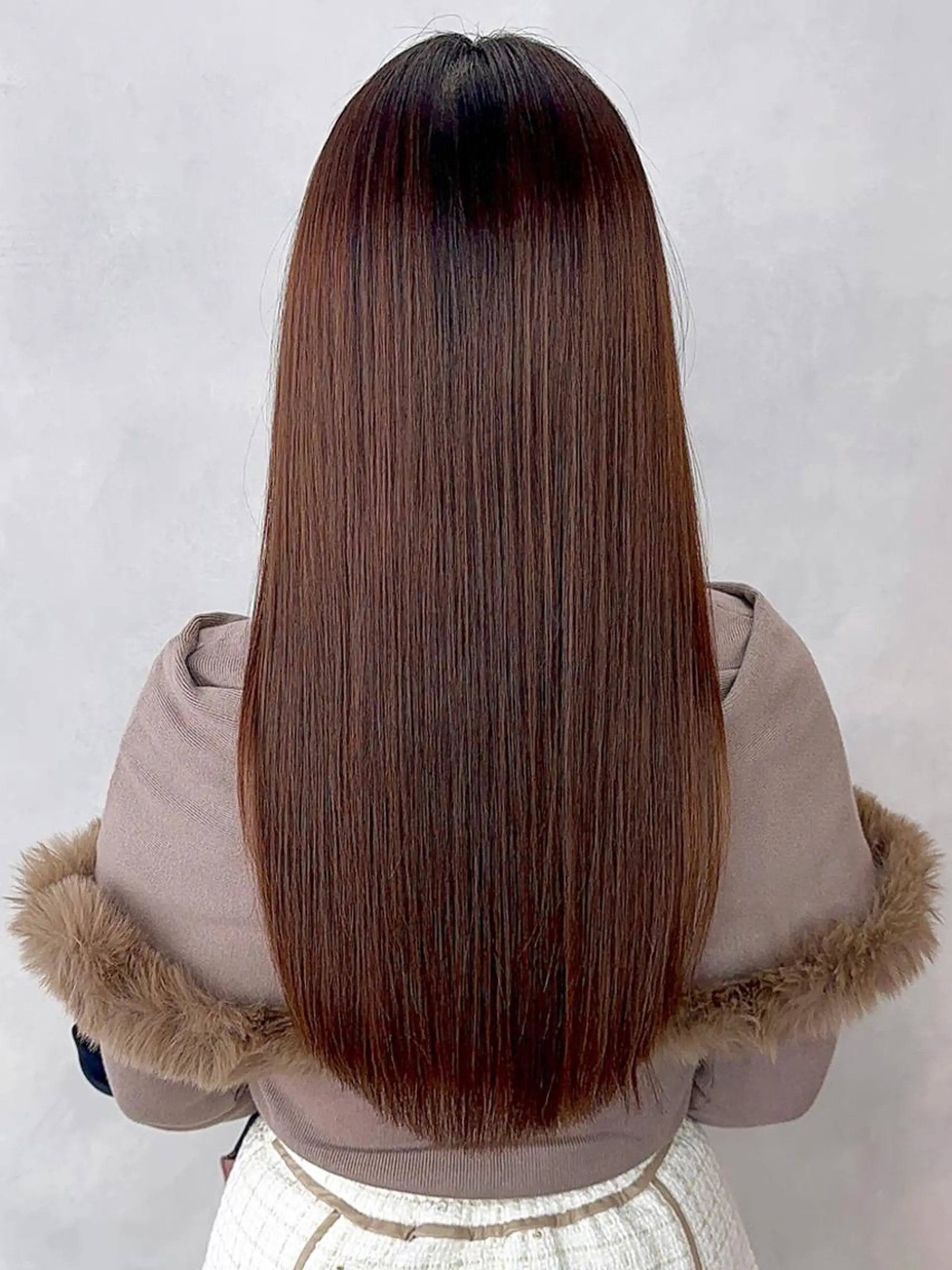 セミロング カラー パーマ ヘアアレンジ ブラウンカラー ナチュラルブラウン カット ヘアカラー トリートメント ITby ALBUM 北千住店のヘアスタイル