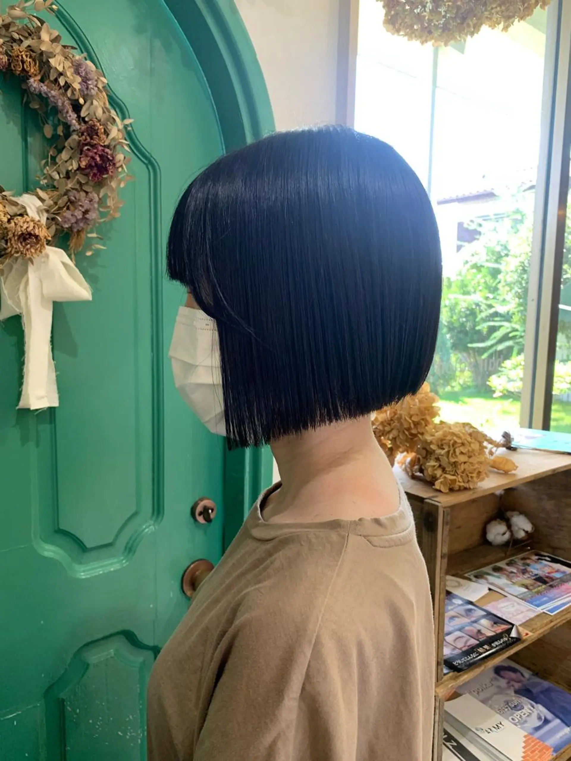 ショート カット ヘアカラー 佐藤 美咲のヘアスタイル