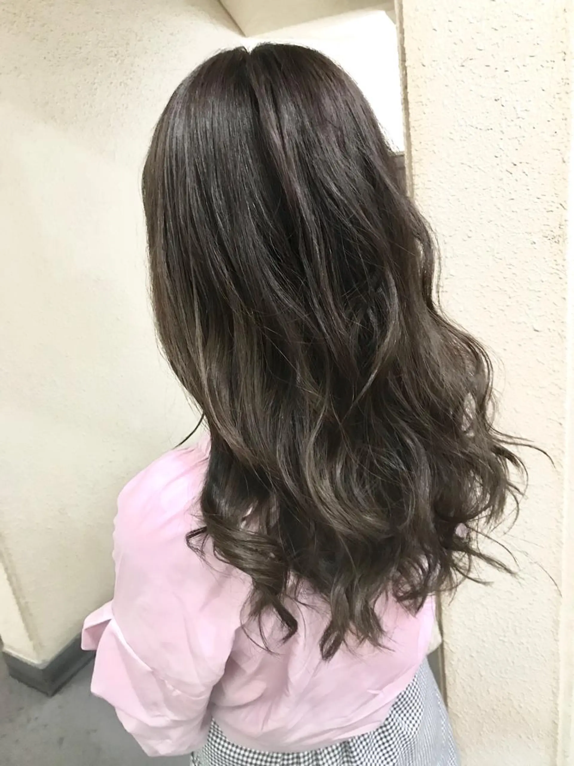 ミディアム カラー グレージュ カット ヘアカラー トリートメント 💎髪質改善💎 デザイナーshinのヘアスタイル