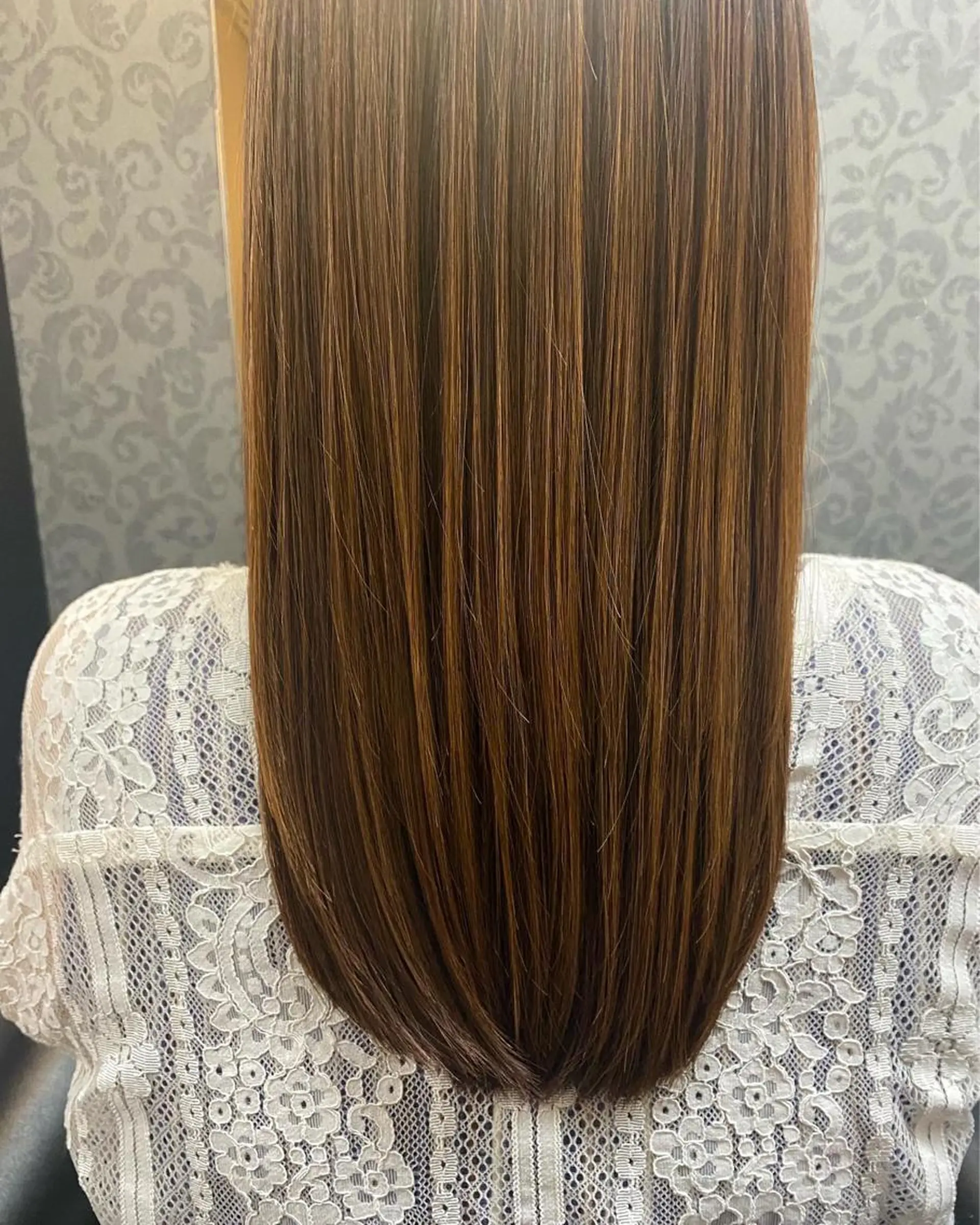 セミロング 佐藤 はるとのヘアスタイル