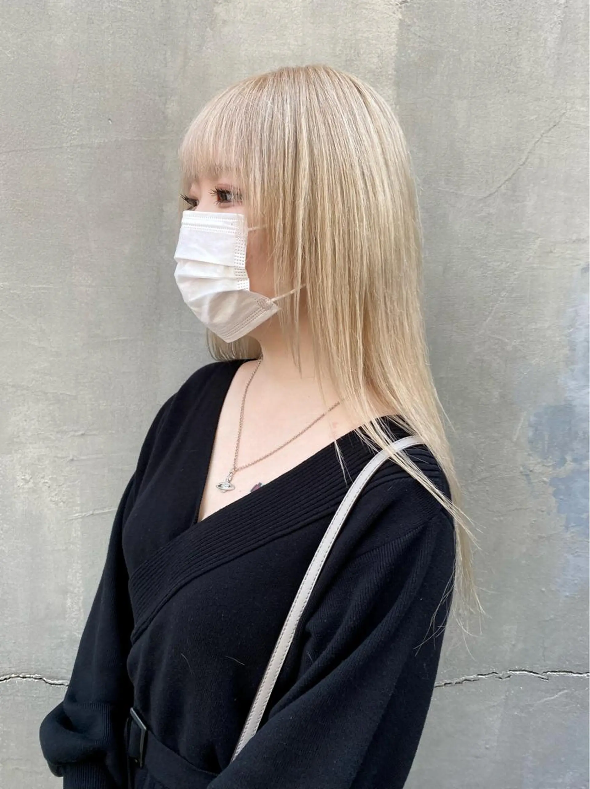 ロング カラー ヘアカラー ブリーチなしベージュ カラー✨Takeのヘアスタイル