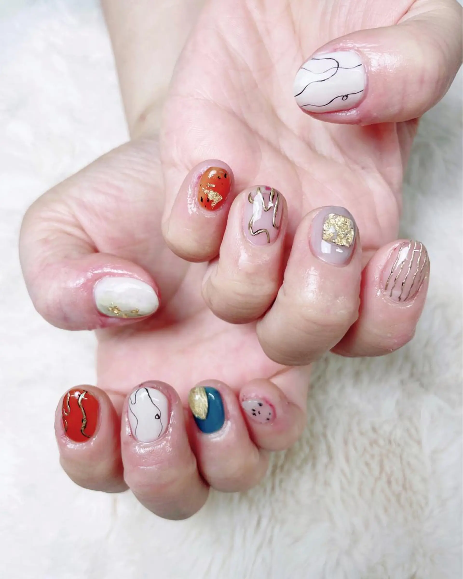 ネイル 岩山 直子のネイルデザイン