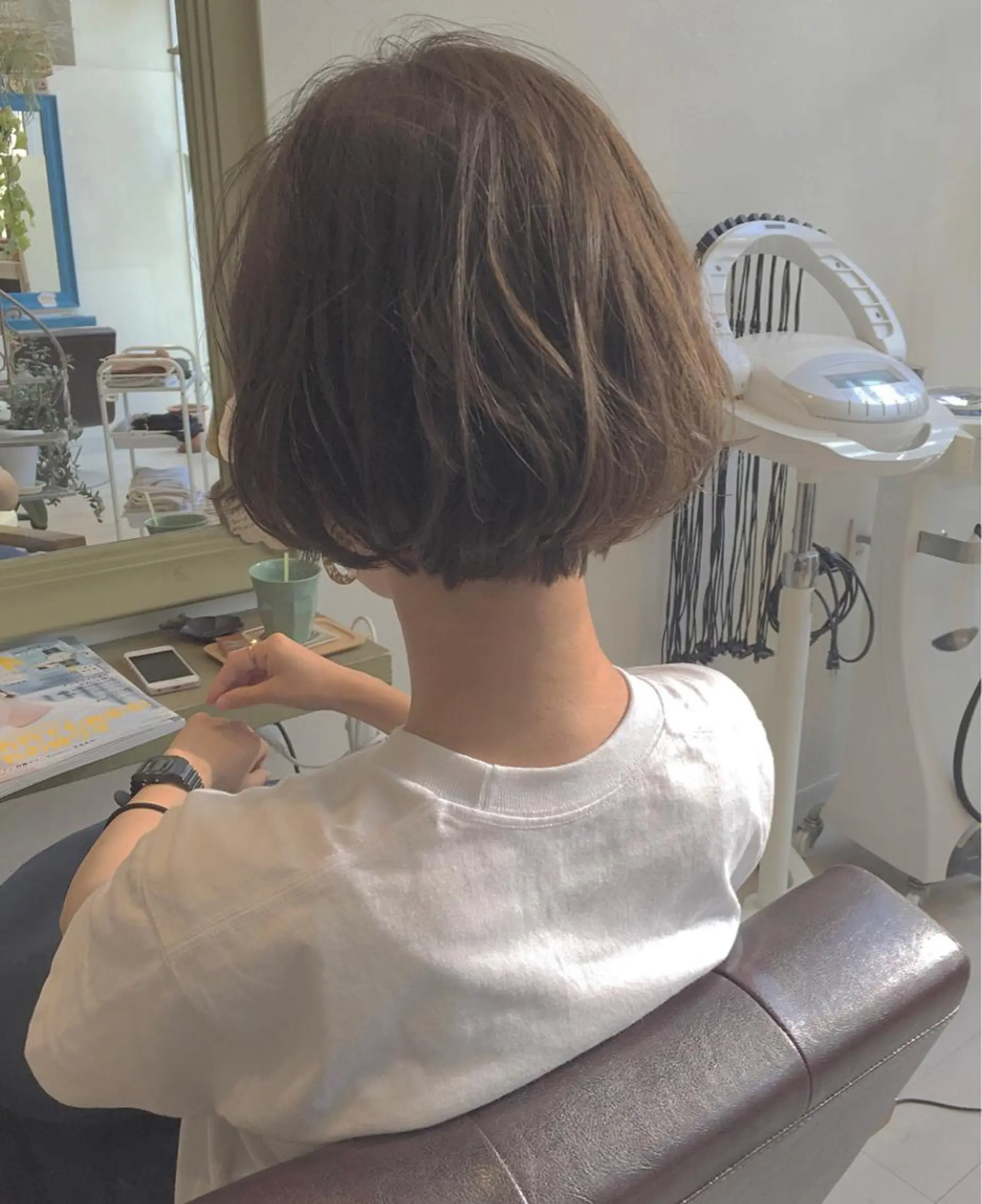 ショート カラー nakahara madokaのヘアスタイル
