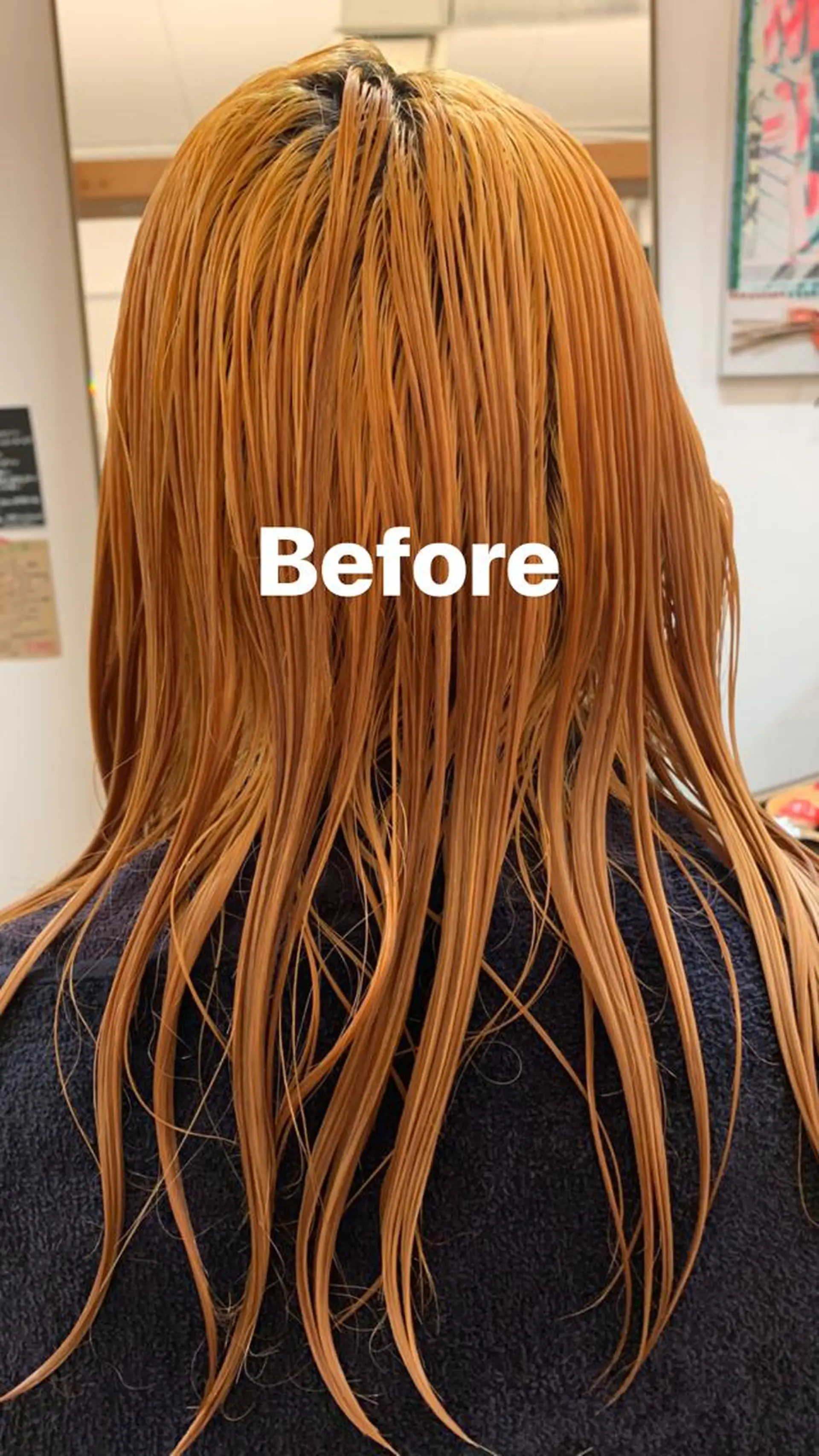 セミロング ヘアカラー トリートメント 艶髪color💎髪 質改善ストレート大吉のヘアスタイル