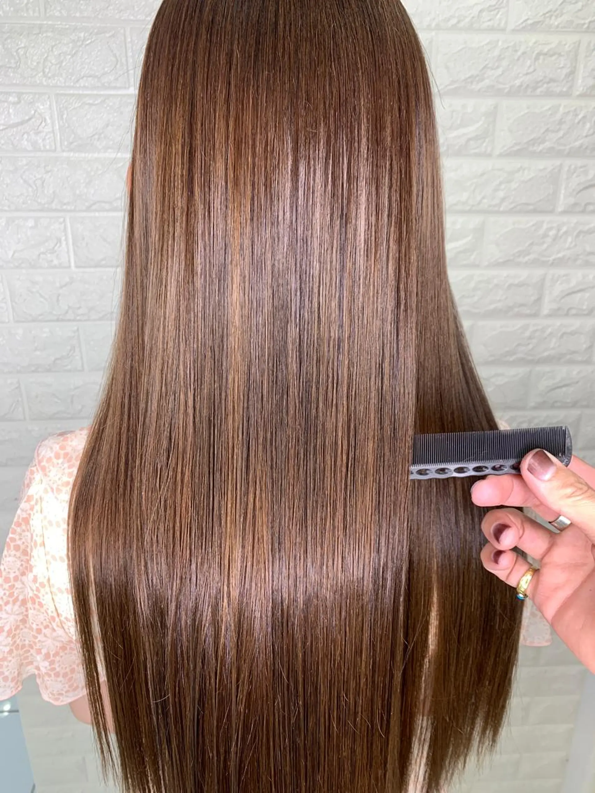 セミロング カラー アクアカラー ハイトーンカラー 髪質改善 トリートメント トリートメント ヘッドスパ ヘアセット LAS 代表 ナガカワ コウヘイのヘアスタイル