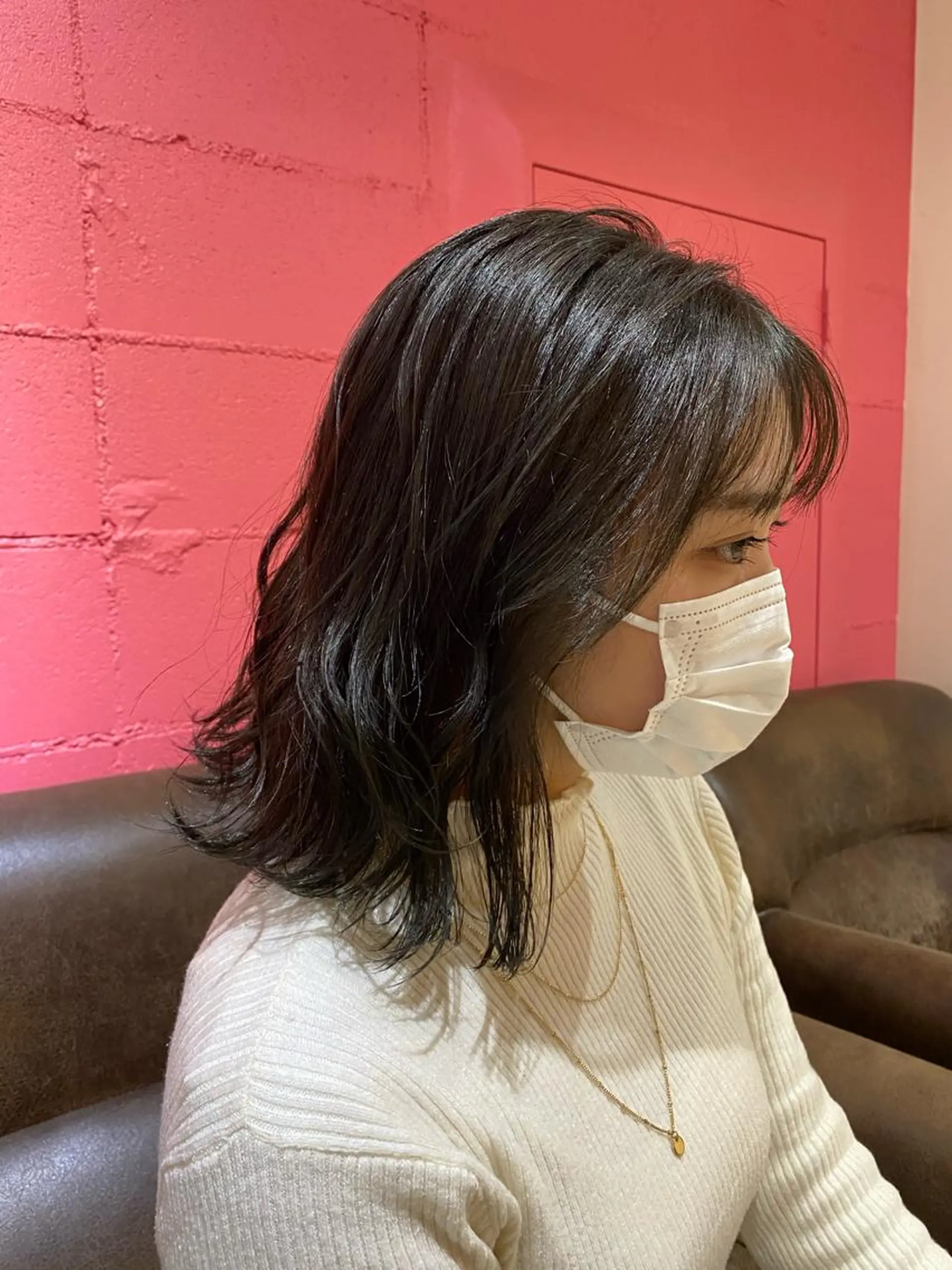 ミディアム 🇰🇷柔らか透明感 ／Miho🫧のヘアスタイル