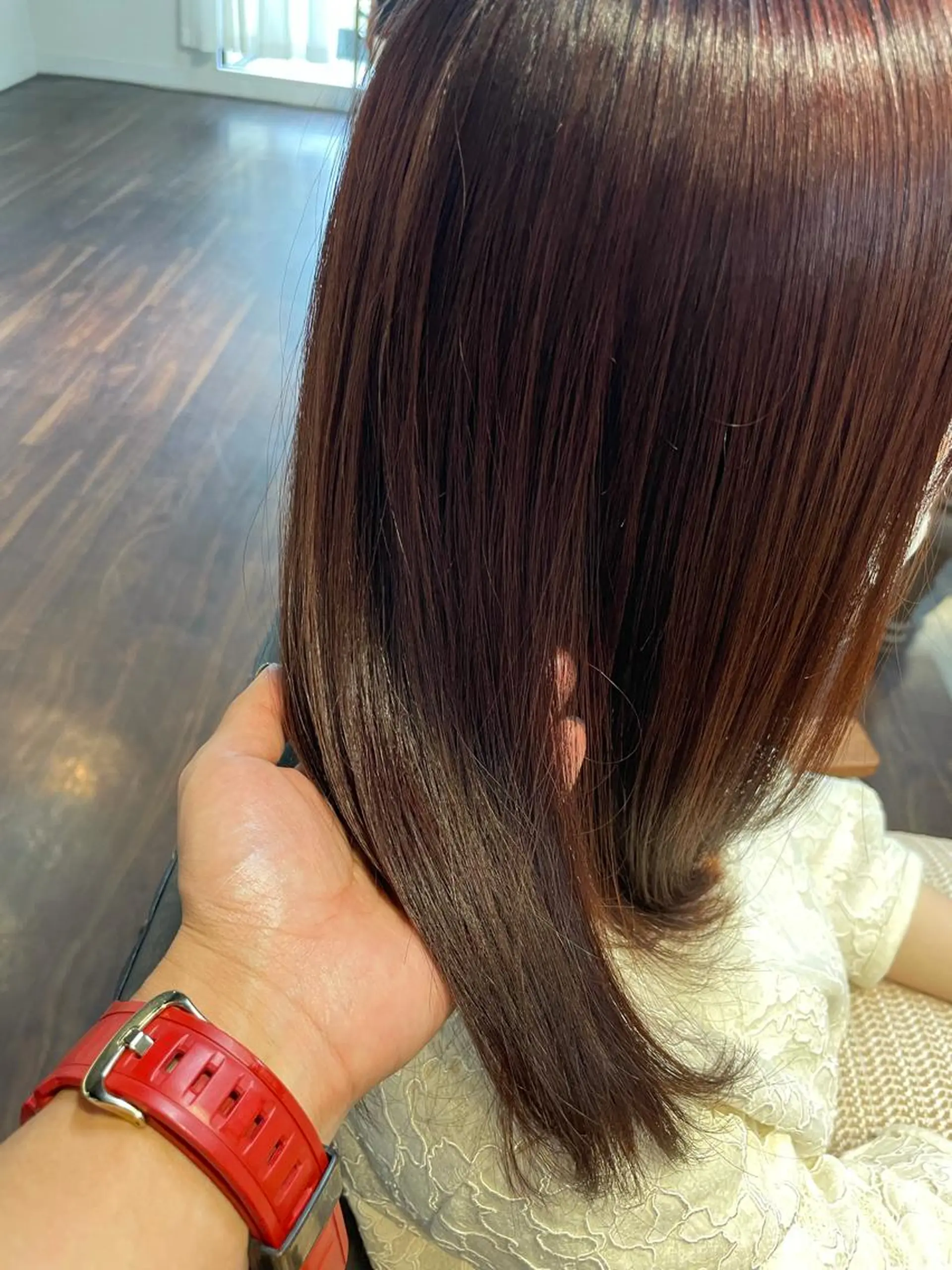 セミロング Michel by chainon    ミッシェルバイシェノン所属・美髪職人/傷ませない カラー/橋本拓弥のヘアスタイル