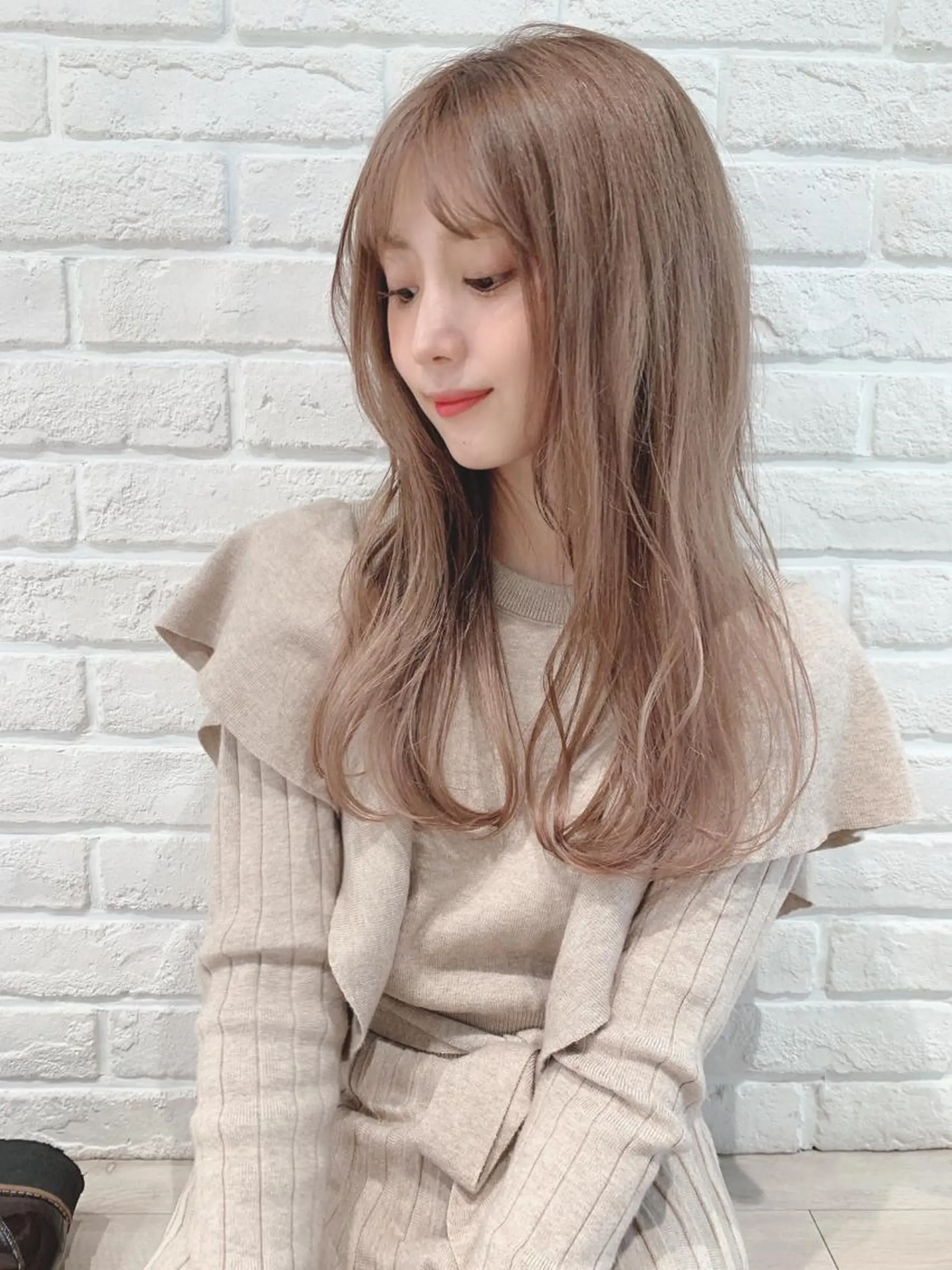 ロング カラー ヘアカラー トリートメント なりたいが叶う ながしまじゅんきのヘアスタイル