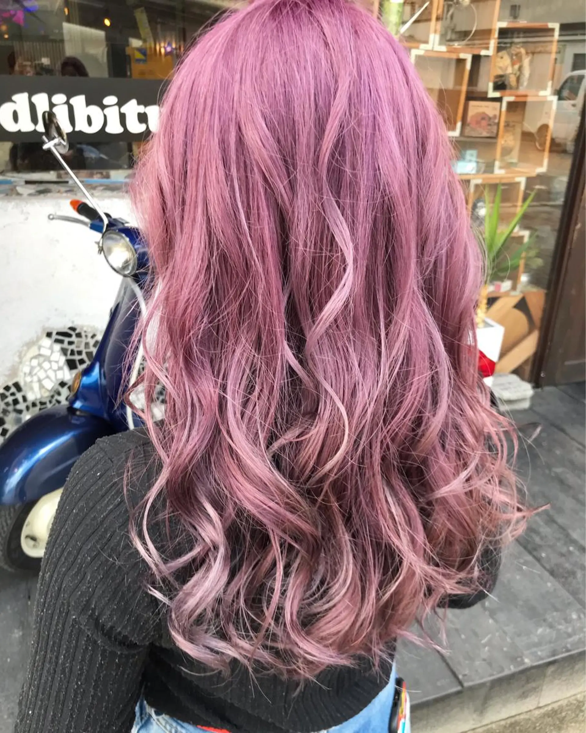 ロング カラー ヘアカラー トリートメント 玉木 育実のヘアスタイル