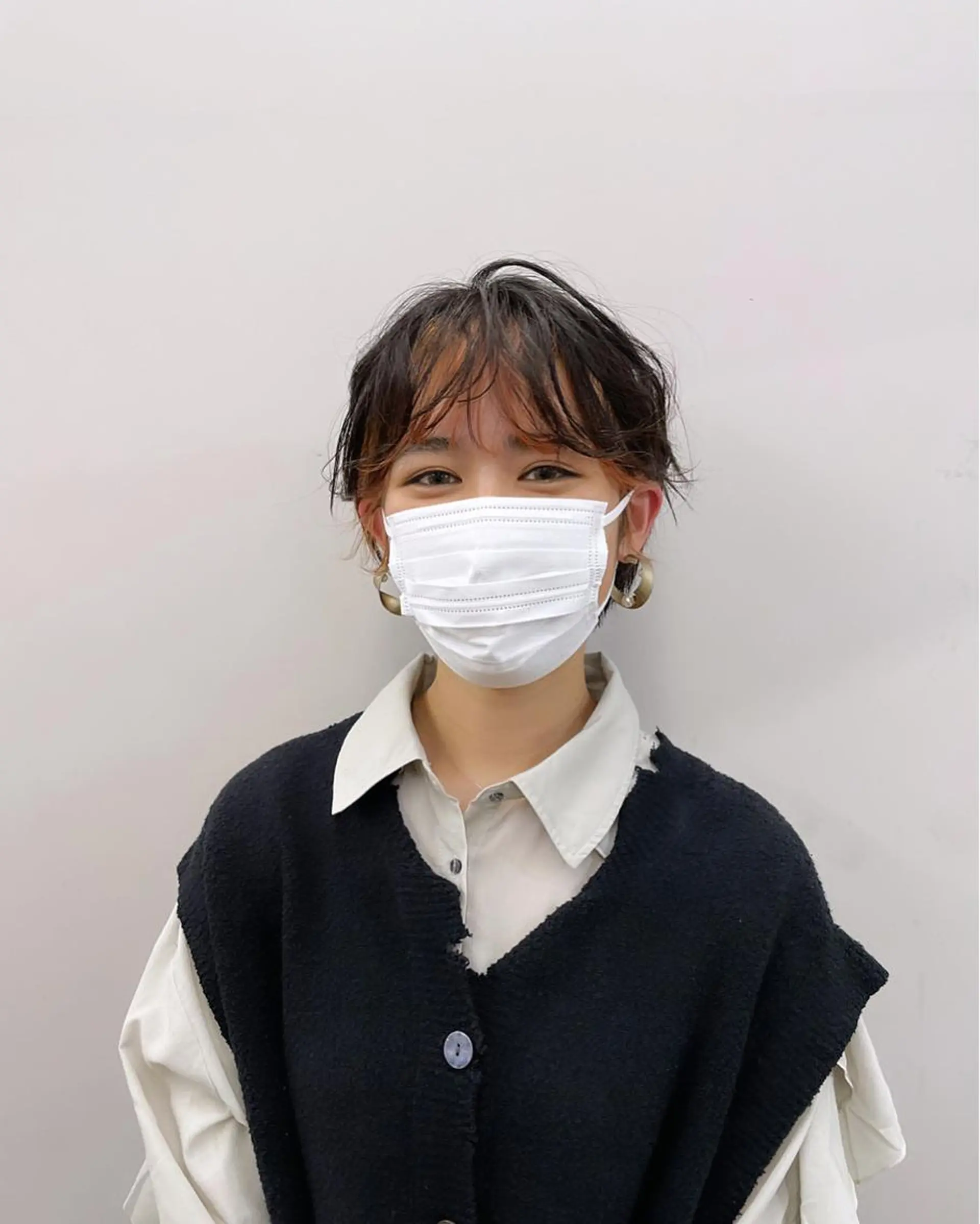 ショート カラー ヘアカラー 関 京磨のヘアスタイル