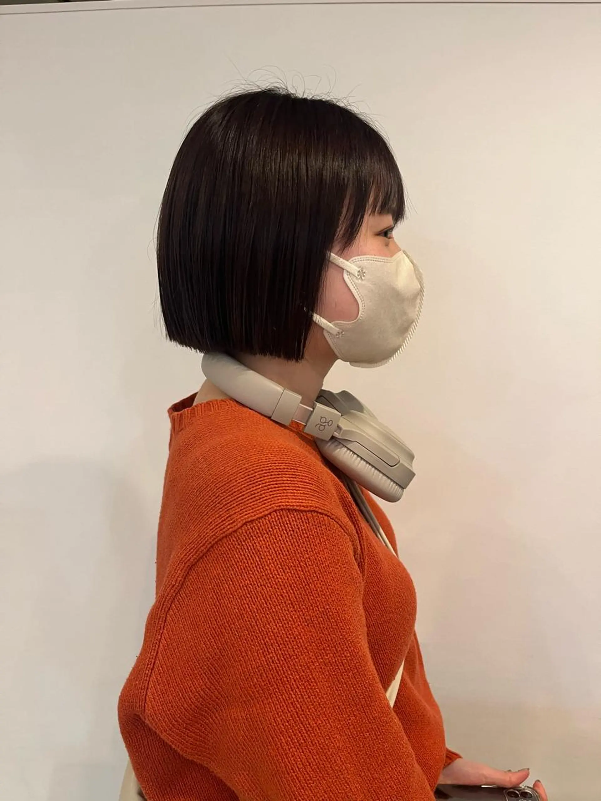 ショート フクシママユ / 柔らかカラーのヘアスタイル