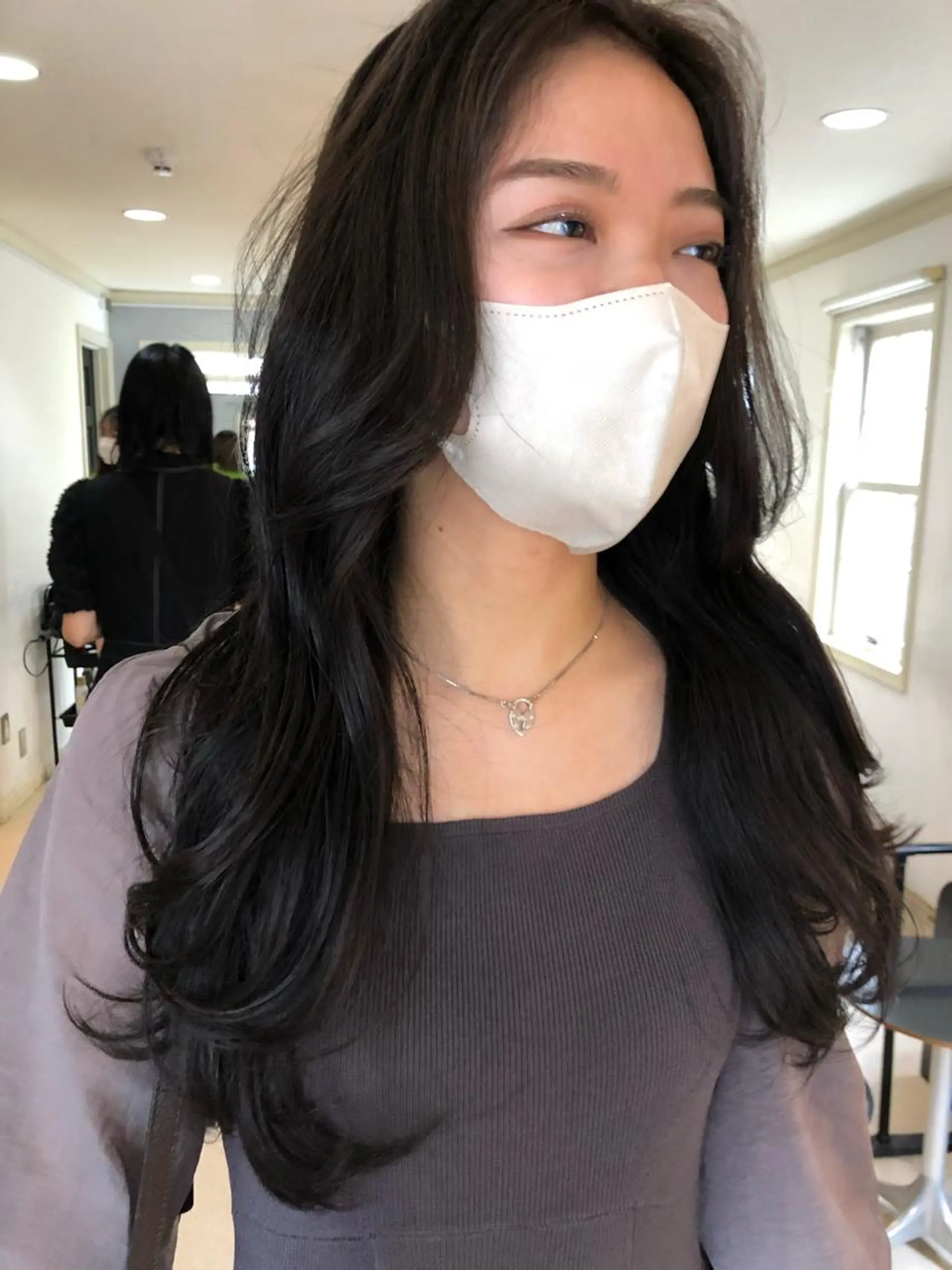 ロング カラー NOUN所属・eri kinjoのヘアスタイル