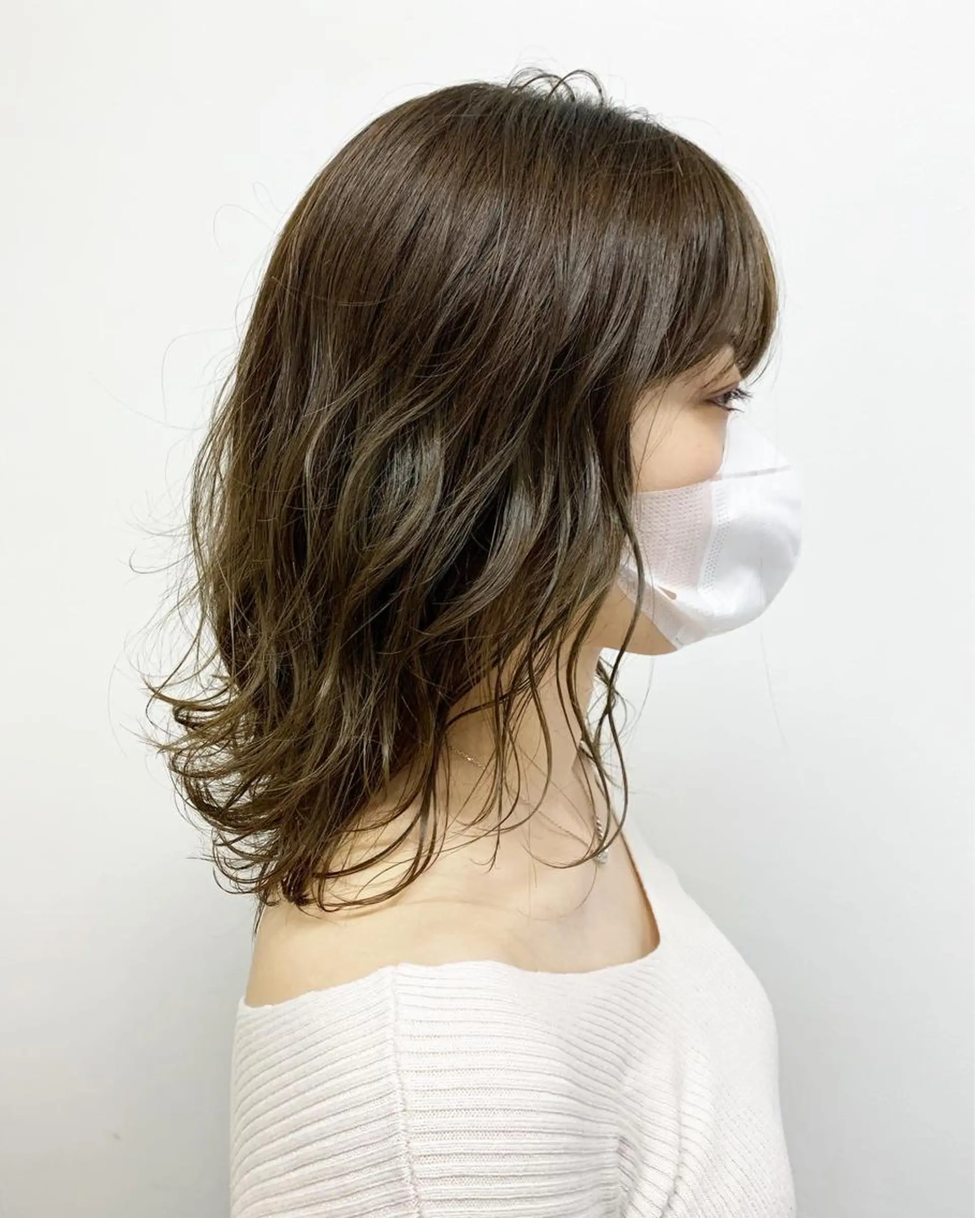 ショート カラー 🔵赤み消し透明感 梅田・増田のヘアスタイル