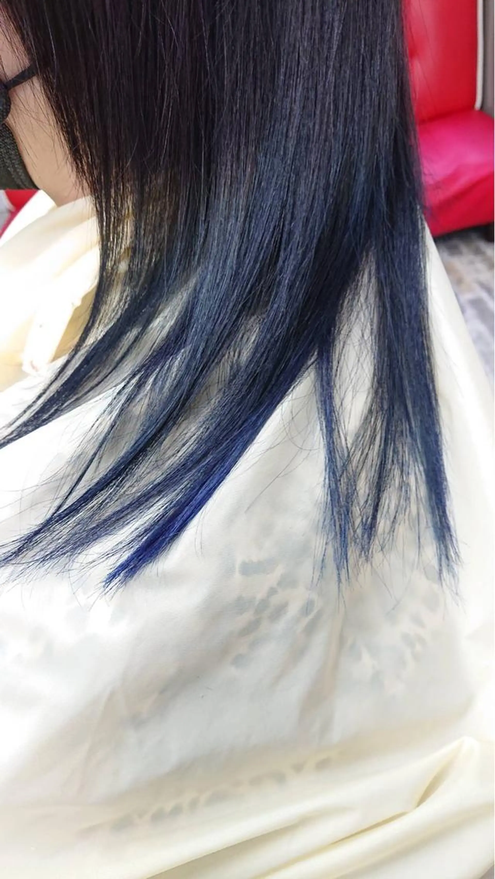 カラー ブリーチ ネイビーカラー 美容室スージーズ所属・大坪 拓斗のヘアスタイル