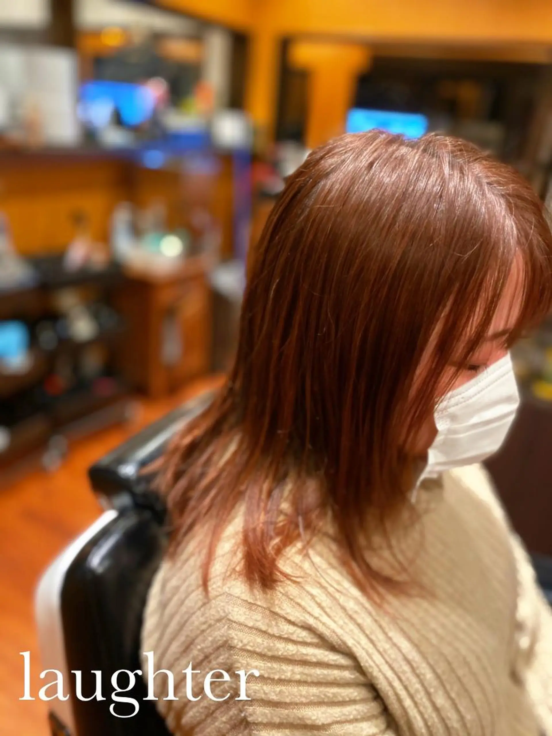 ロング 尾崎 弘充のヘアスタイル