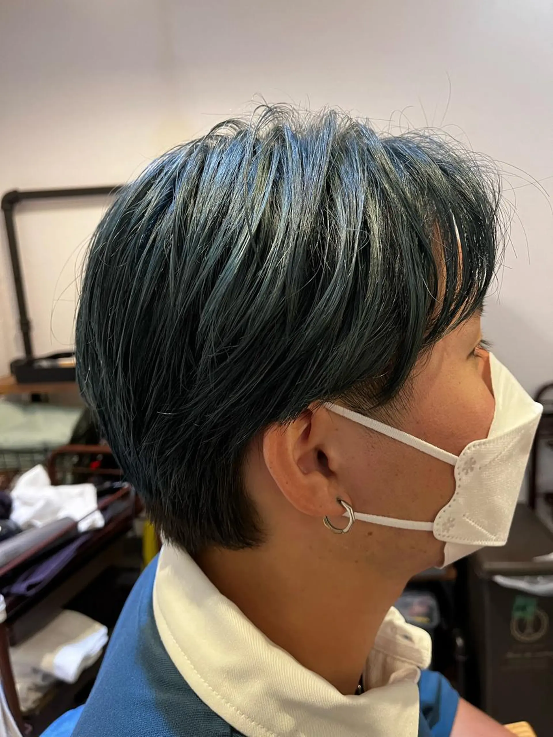 ショート カラー メンズ Hair   relaxation drop大森所属・佐藤槙哉 サトウシンヤのヘアスタイル