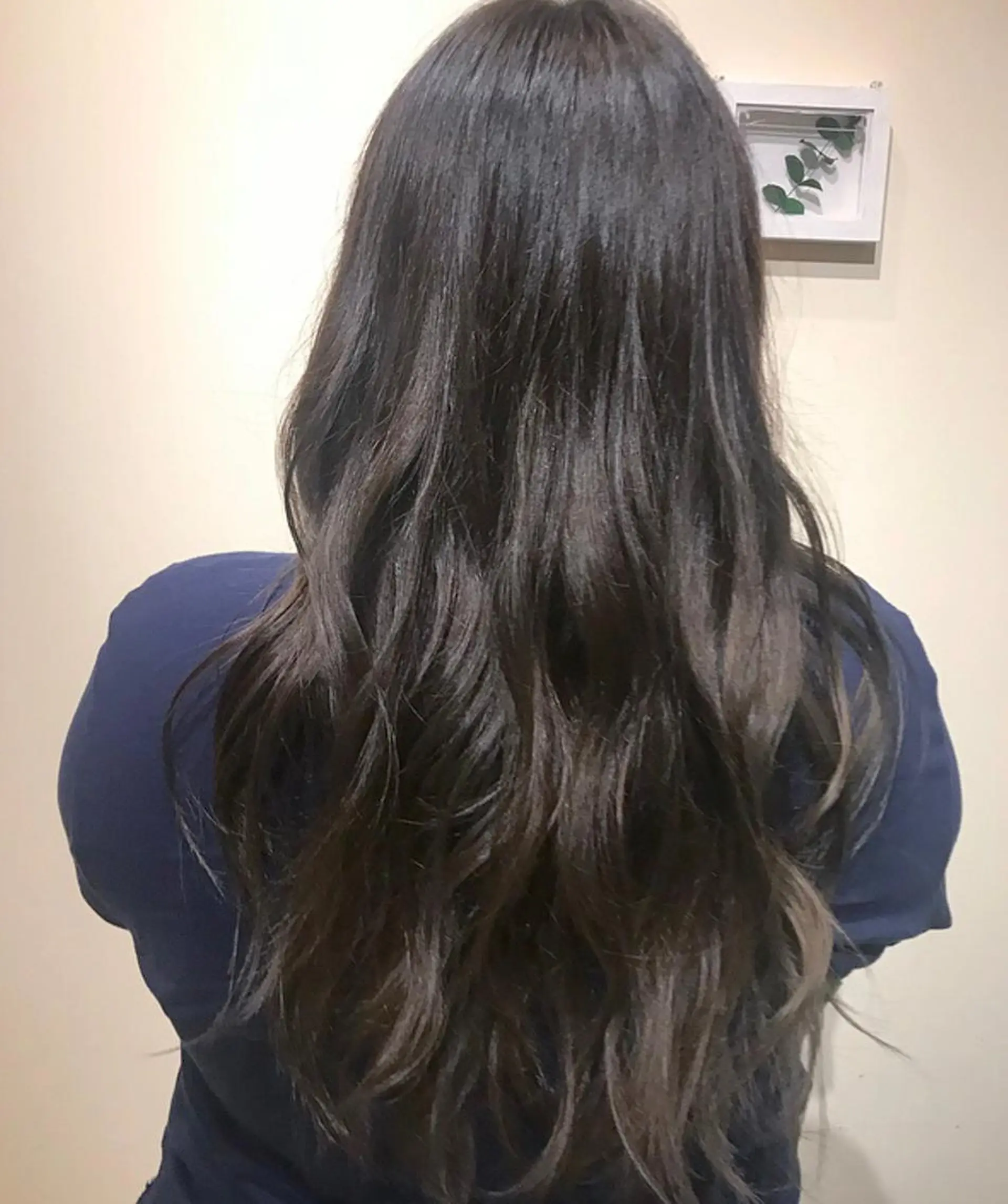 ロング カラー グレージュ カーキグレージュ ヘアカラー 🌈🌸あおき みちる🌟💗のヘアスタイル