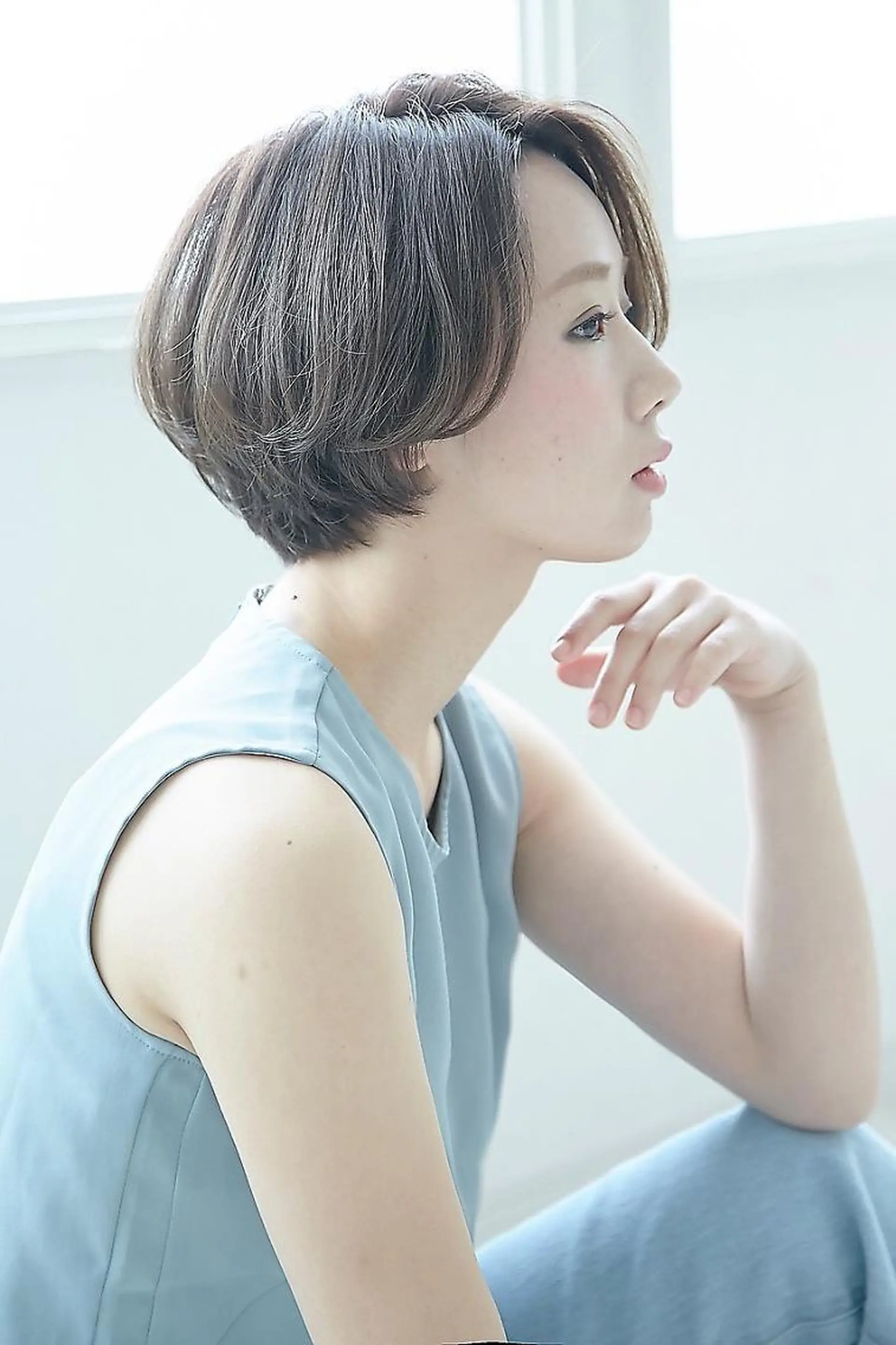 ショート ヘアカラー トリートメント 高谷拓郎 ショート &ボブ　心斎橋　難波のヘアスタイル