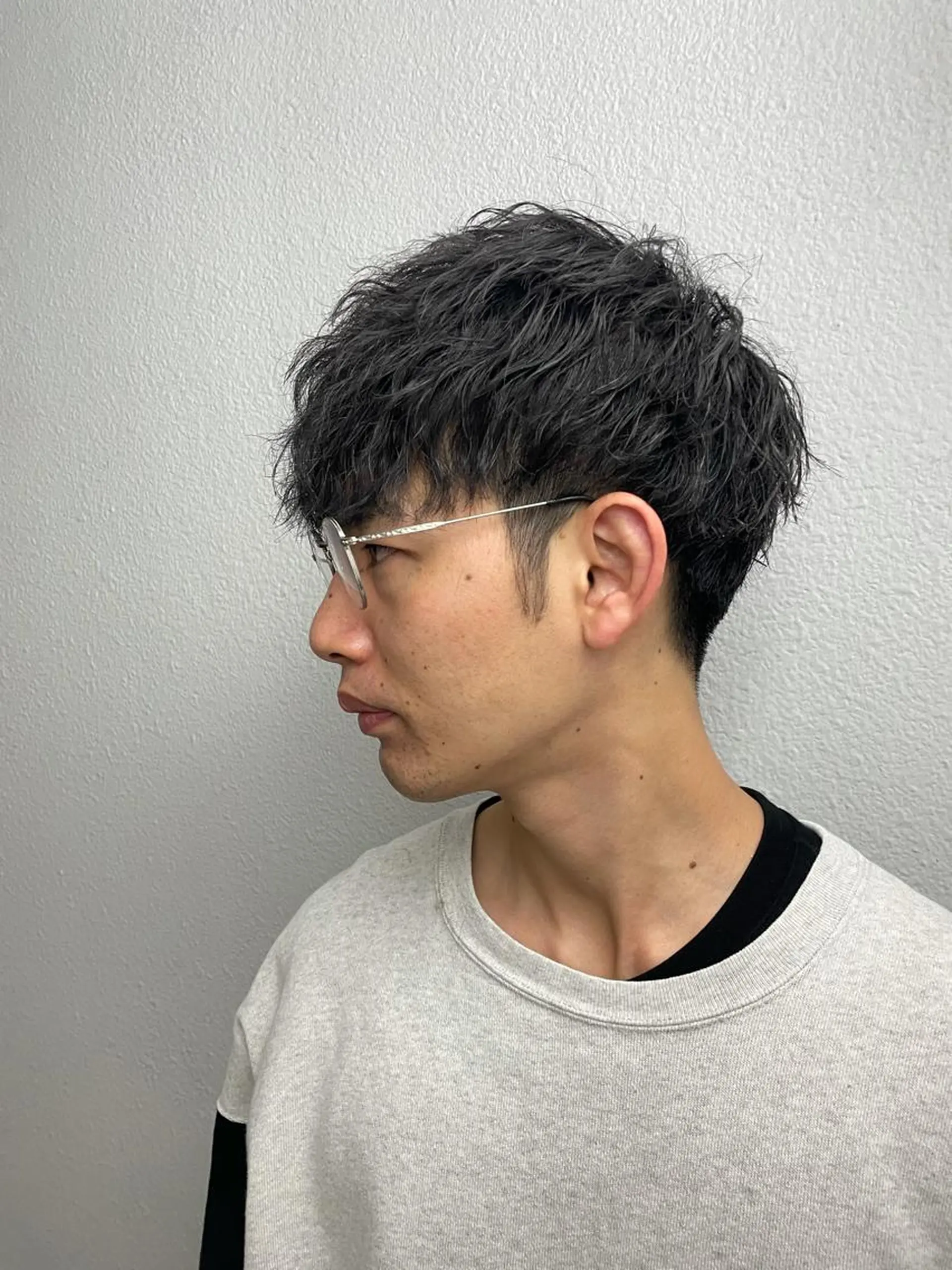 ショート パーマ さくま 佐久間のヘアスタイル
