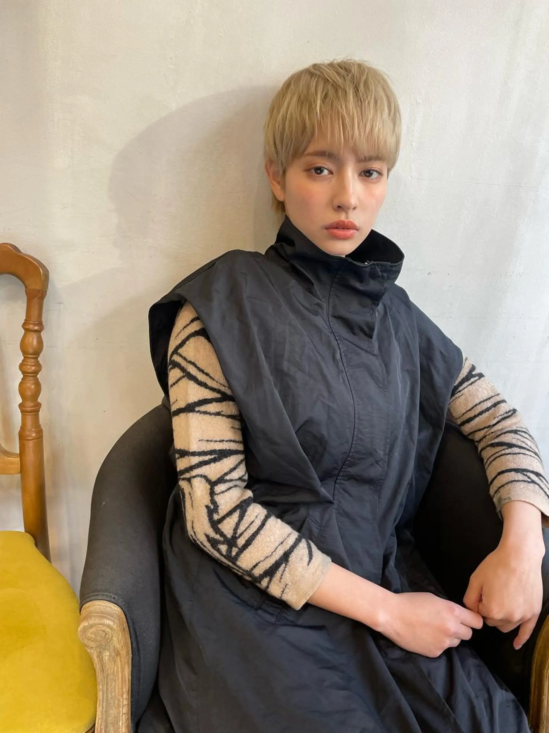 ショート カラー カット ヘアカラー トリートメント ショート/ボブ専門 宮脇美奈/南船場のヘアスタイル