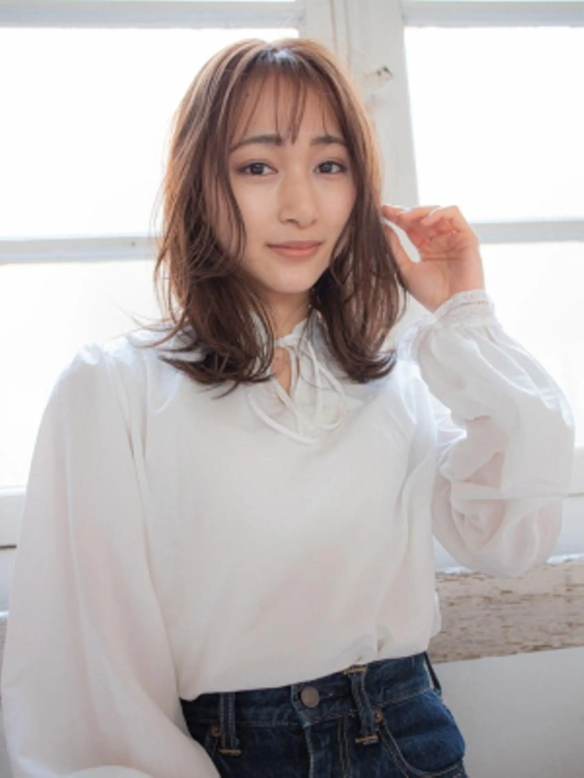 ミディアム ヘアカラー トリートメント クラン　　五反田所属・髪質改善✨艶髪✨ 古寺隆佑のヘアスタイル