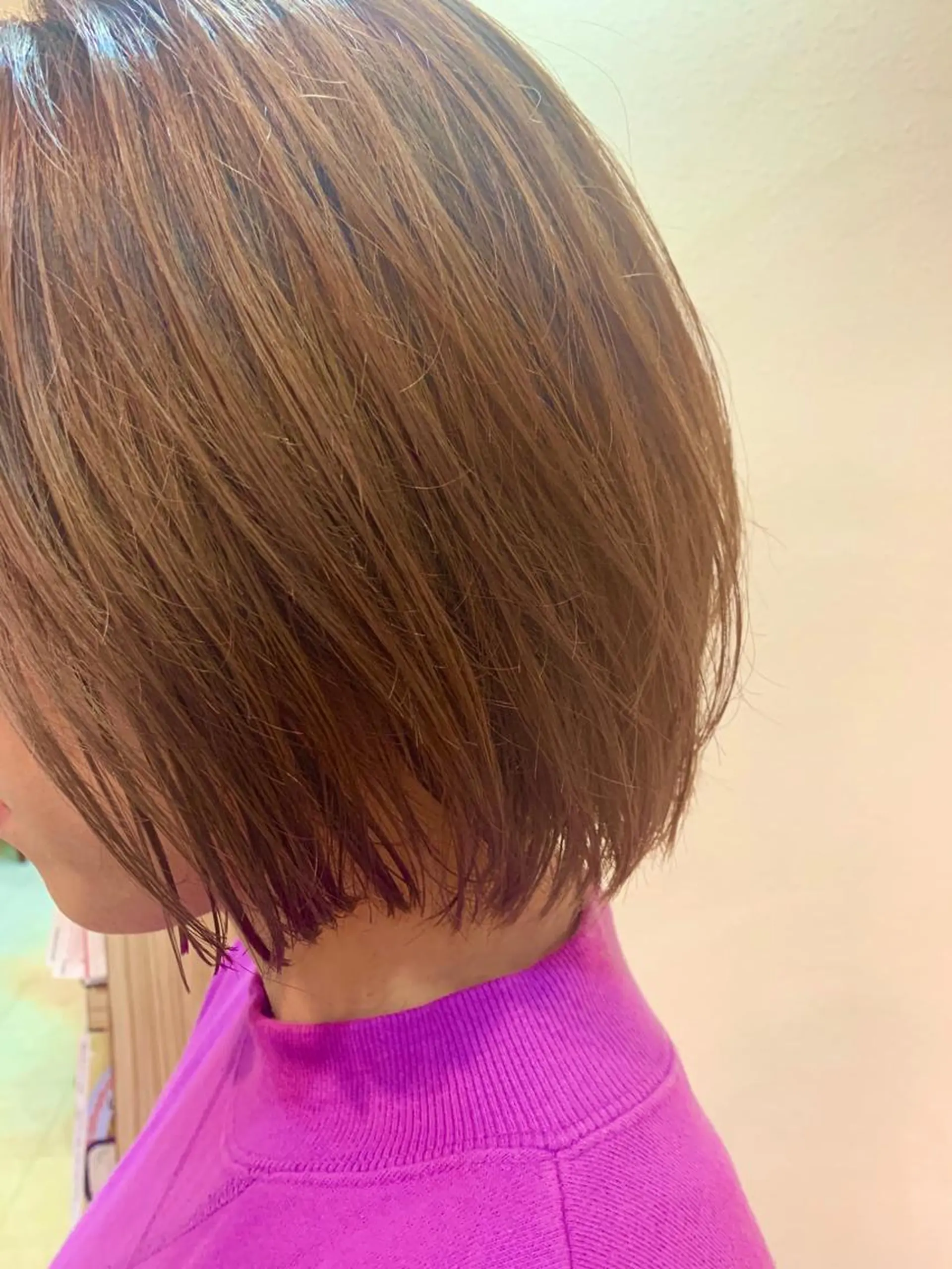 ミディアム ヘアカラー トリートメント ヘアセット DiMPlE  ディンプル所属・🌸スタイリスト 山浦美恵のヘアスタイル