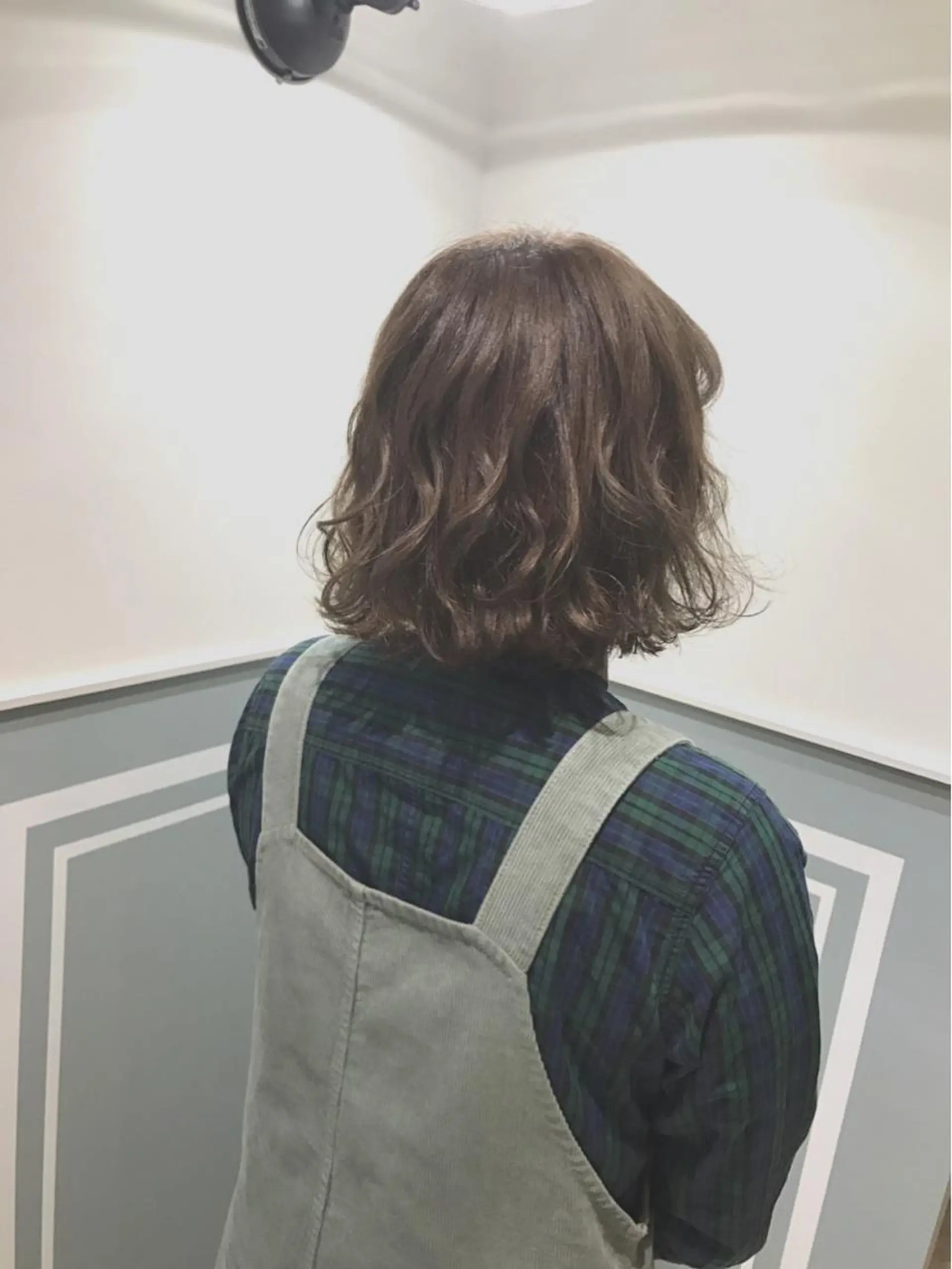 ショート カラー ヤマナカ エリカのヘアスタイル