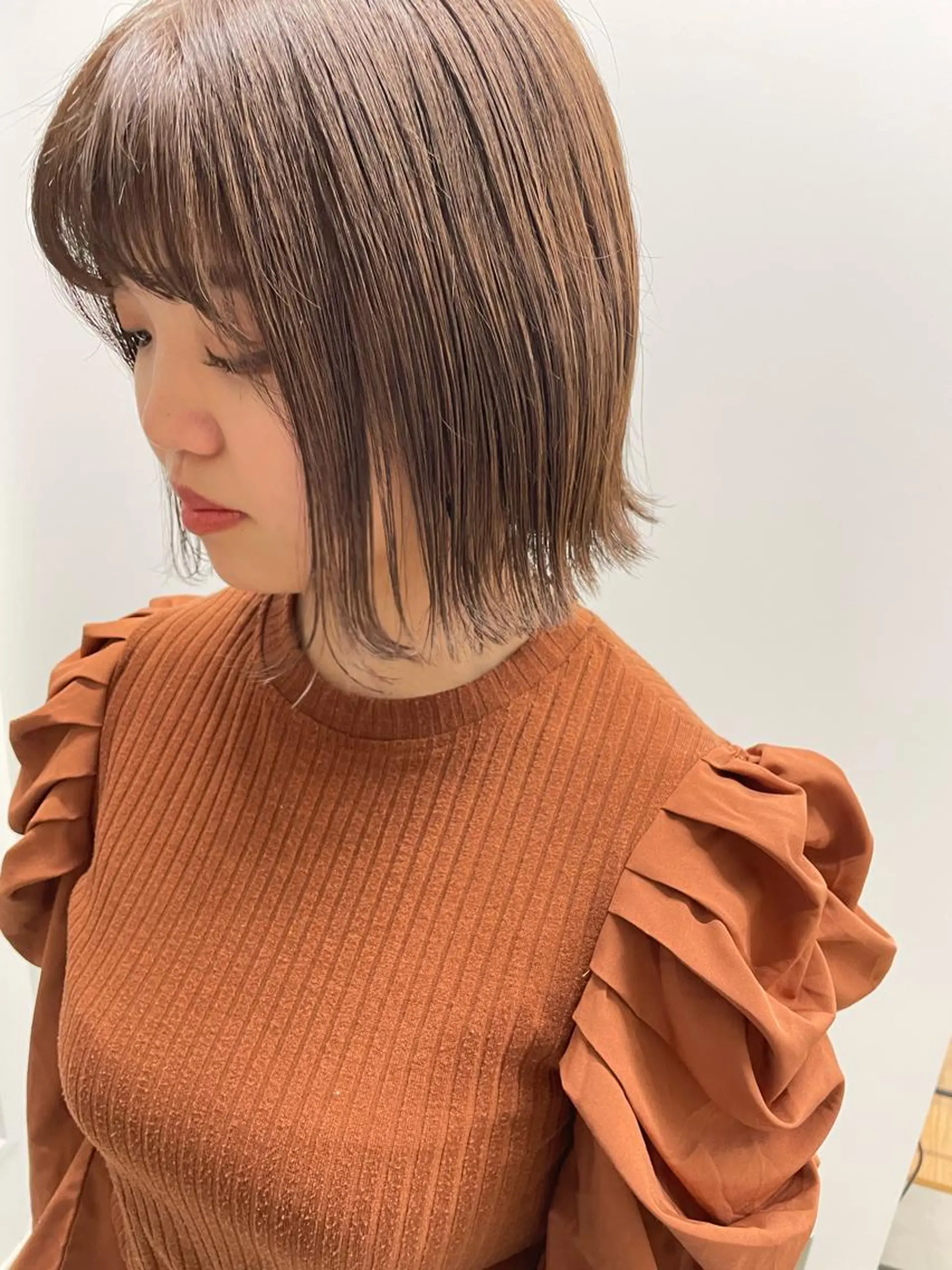 ショート sica所属・スタイル撮影 モデル募集momoのヘアスタイル