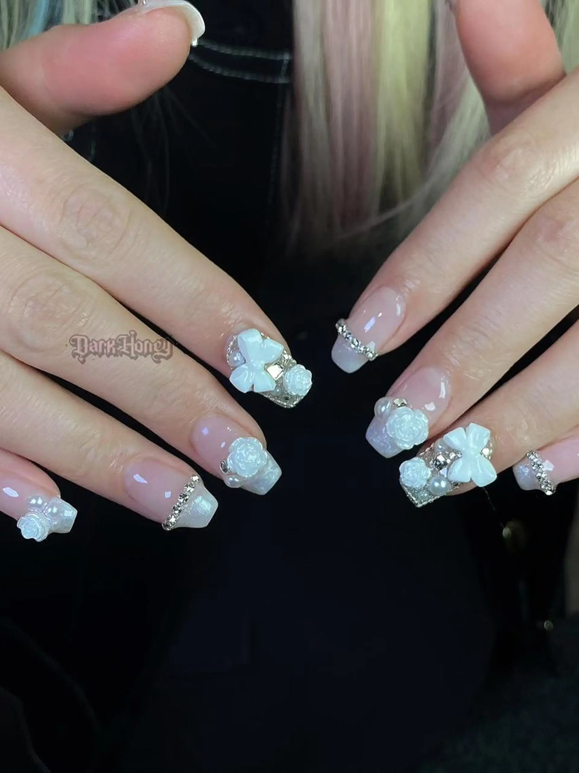 ネイル ハンドネイル Dark Honey karinのネイルデザイン