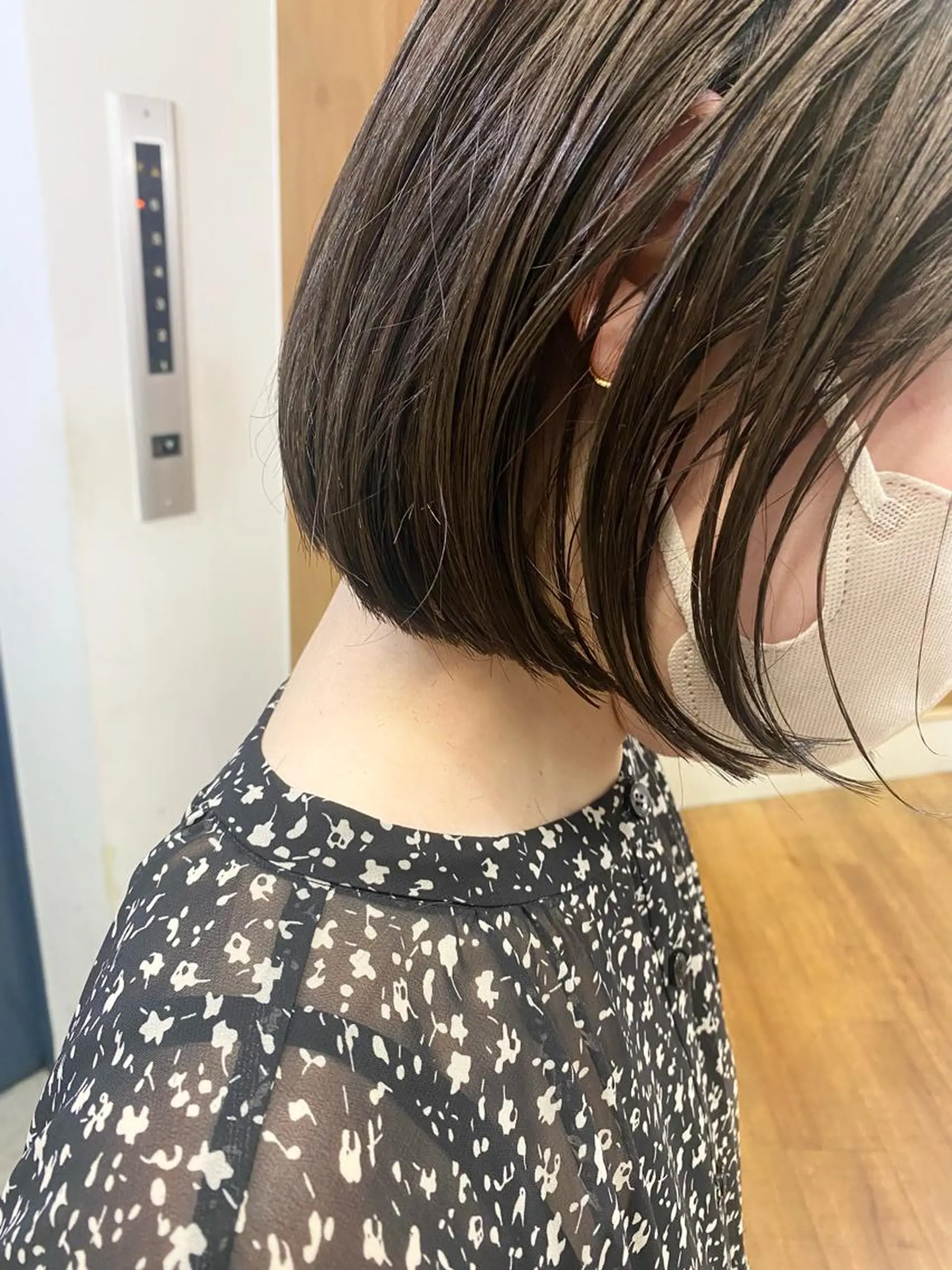 ショート カット ヘアカラー トリートメント 西尾 隆介のヘアスタイル