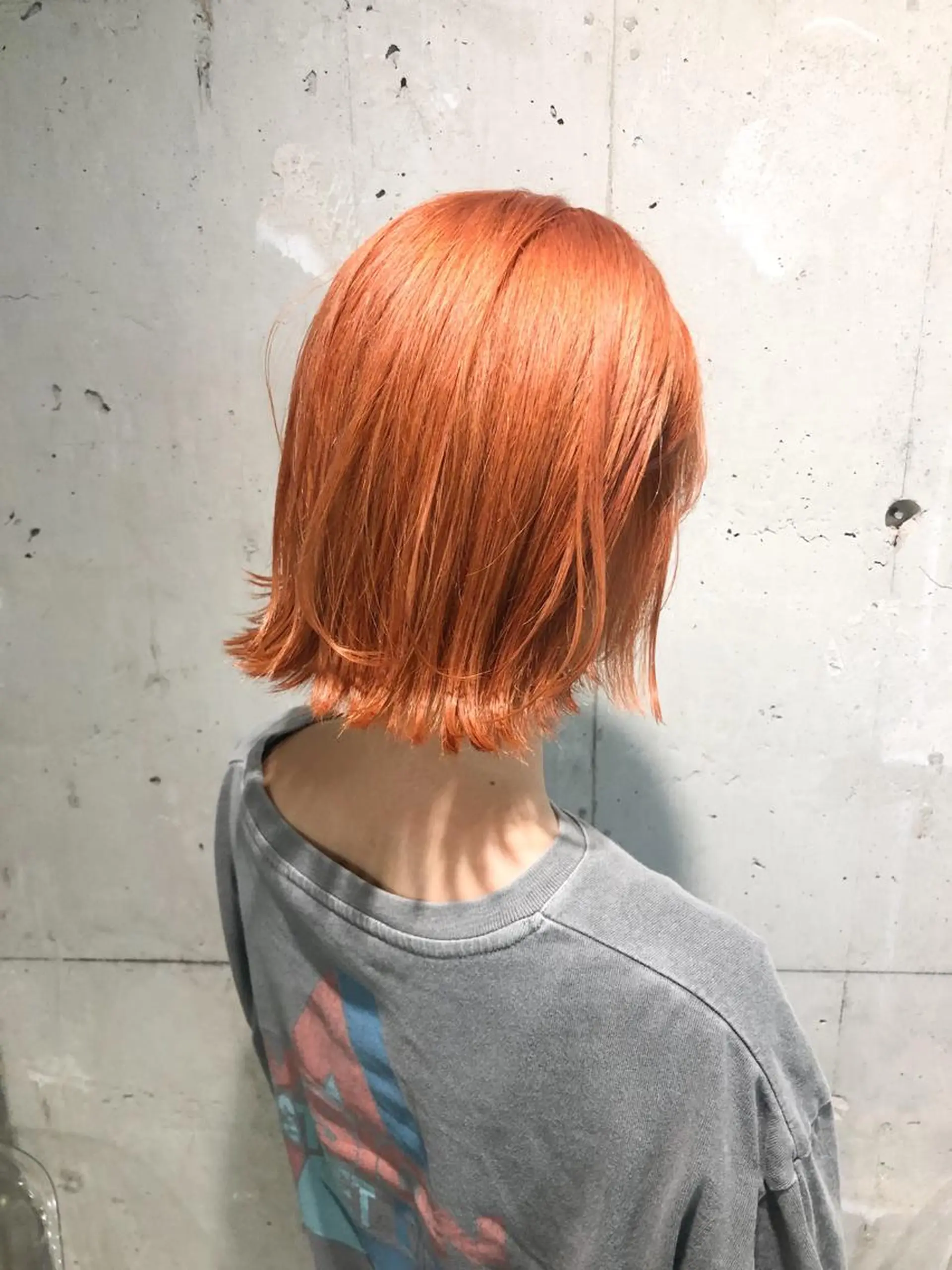 ミディアム カラー パーマ ヘアアレンジ メンズ キッズ ネイル マツエク・マツパ パープルカラー レッドカラー パープル 赤色 Rene'所属・当日予約⭕️ yuriのヘアスタイル