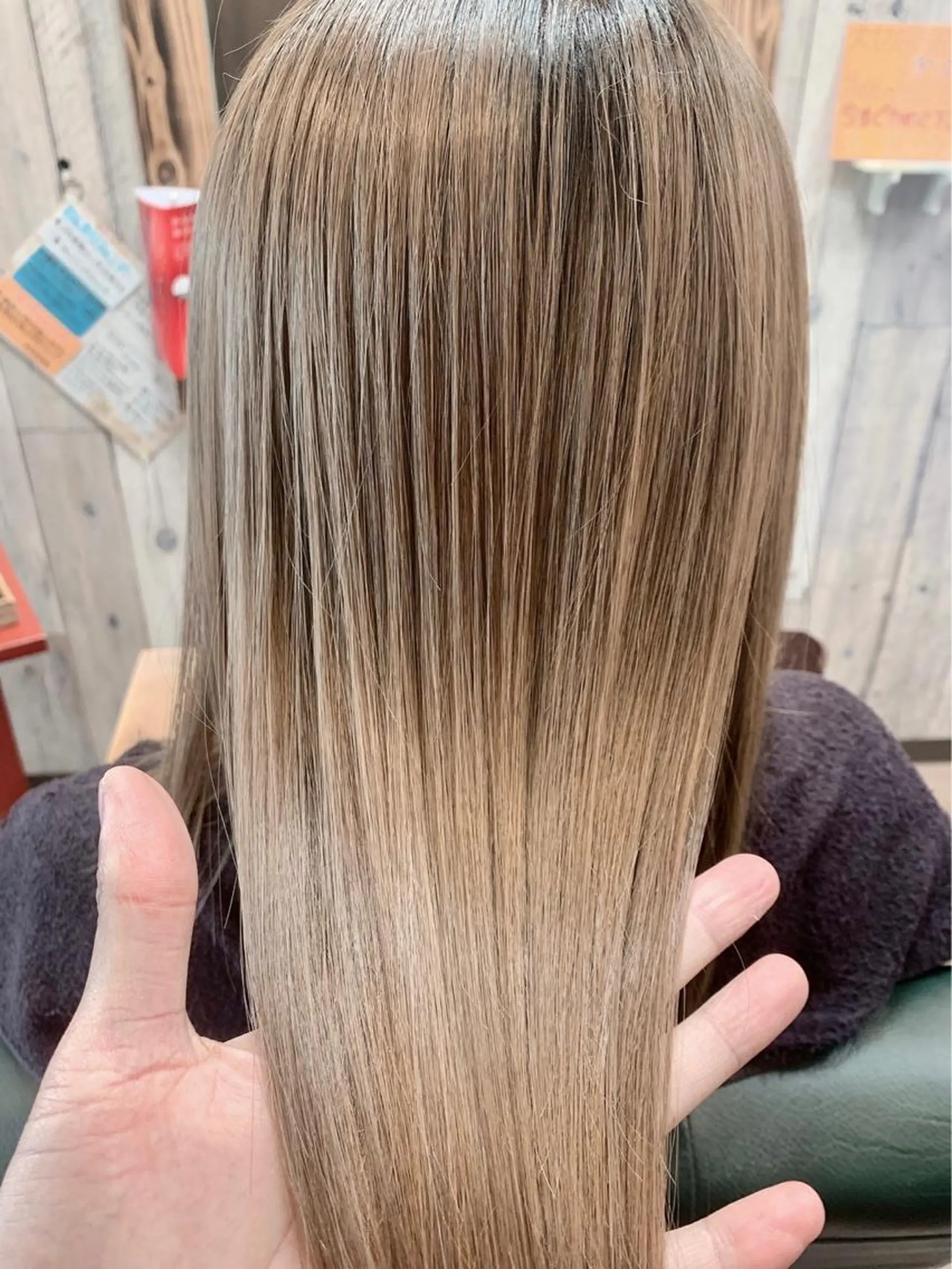 ロング カラー トリートメント カット ヘアカラー トリートメント brote所属・髪質改善/山根勇平 /完全マンツーマンのヘアスタイル