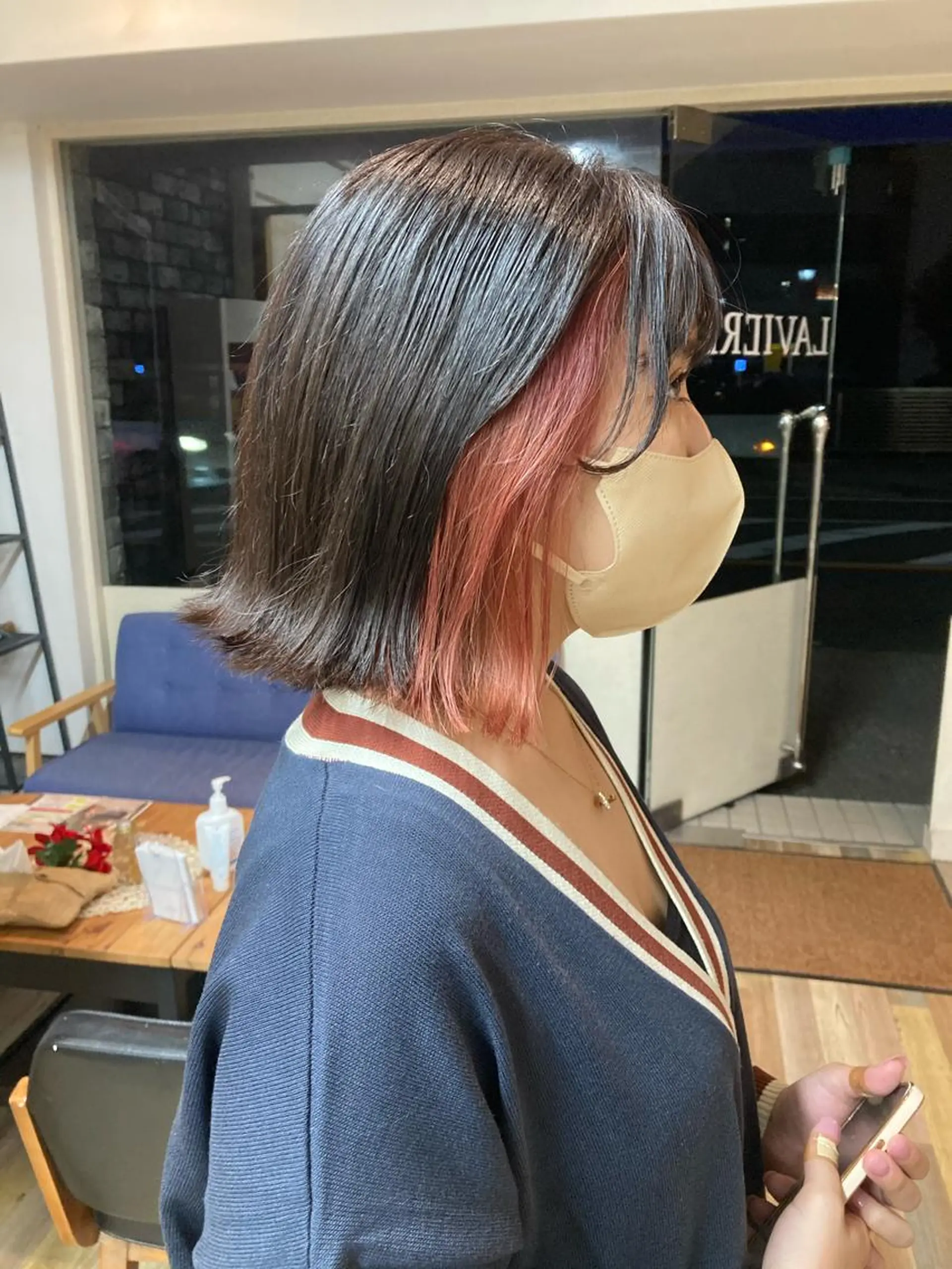 ミディアム カラー カット トリートメント ヘアセット ✂️似合わせの魔術師 石田一樹✂️のヘアスタイル