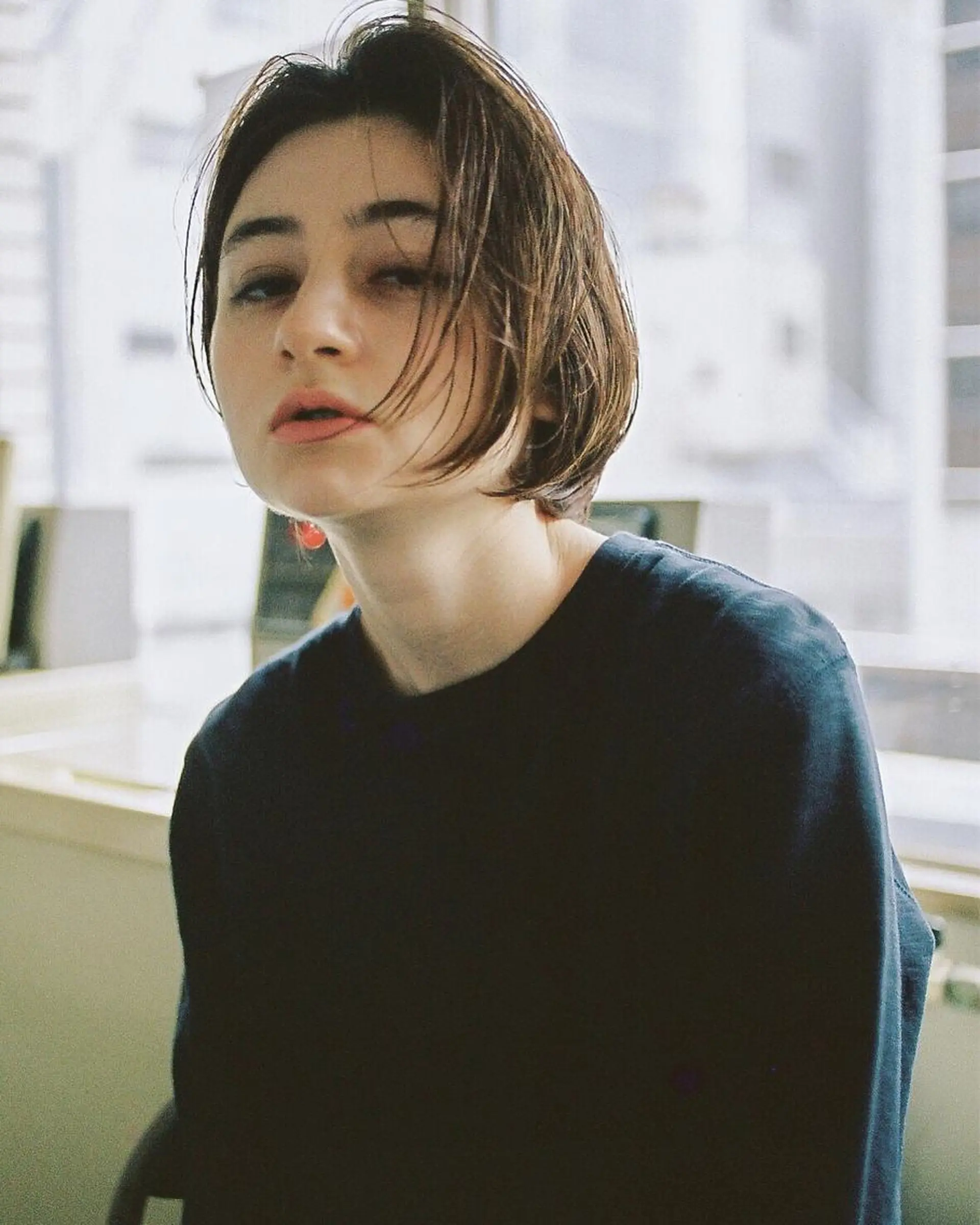 ショート カラー 千葉 慎也のヘアスタイル