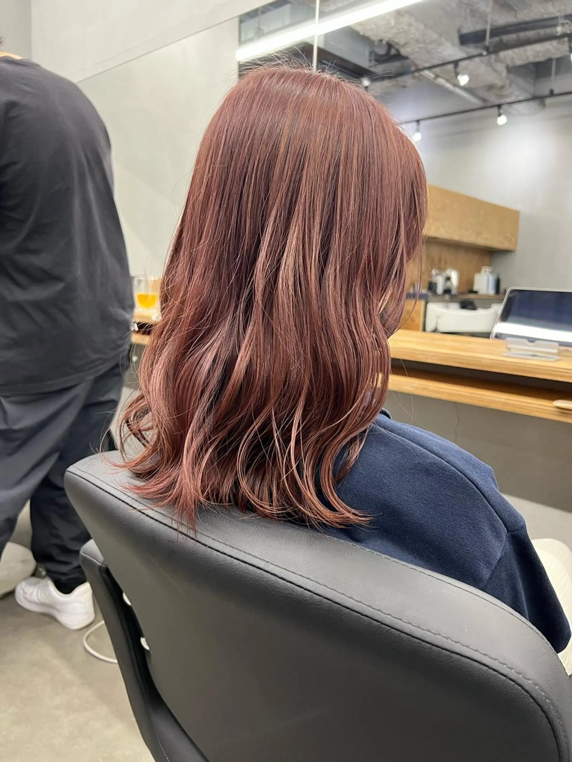 セミロング 亀田 泰生のヘアスタイル