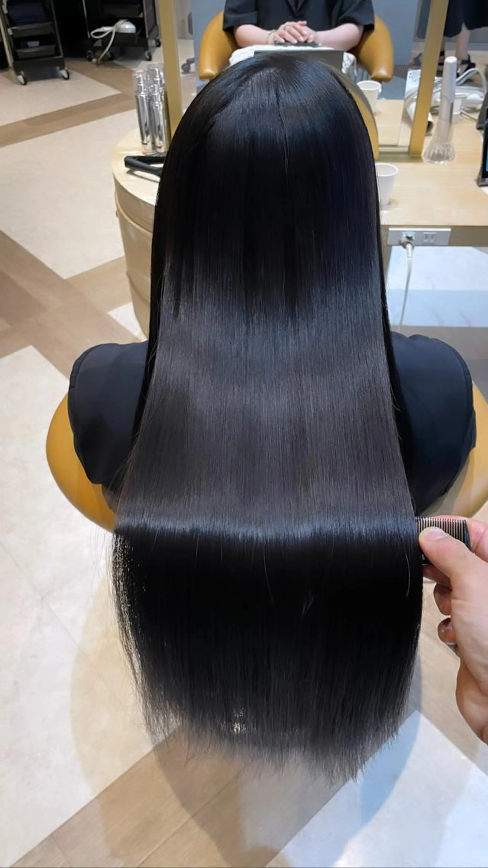 パーマ 縮毛矯正 カット ヘアカラー トリートメント 艶カラー/ボブ /似合わせ/田口愛那のヘアスタイル