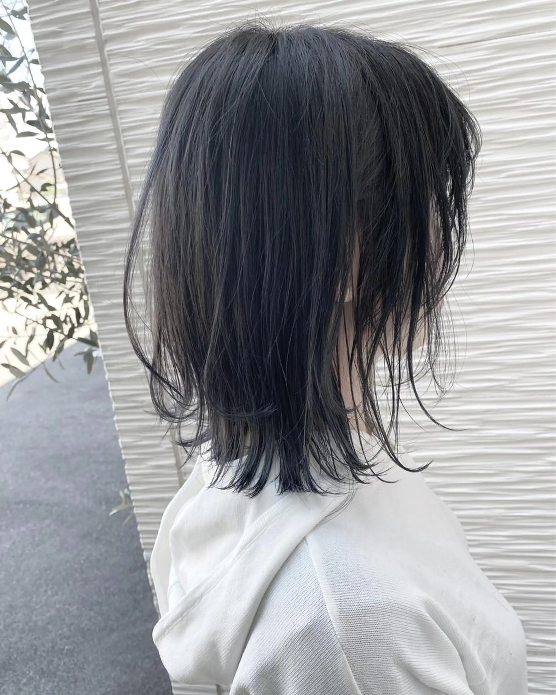 ミディアム カラー ブリーチ ブルーカラー ブルージュ 【浜松・豊橋】 ニシモトのヘアスタイル