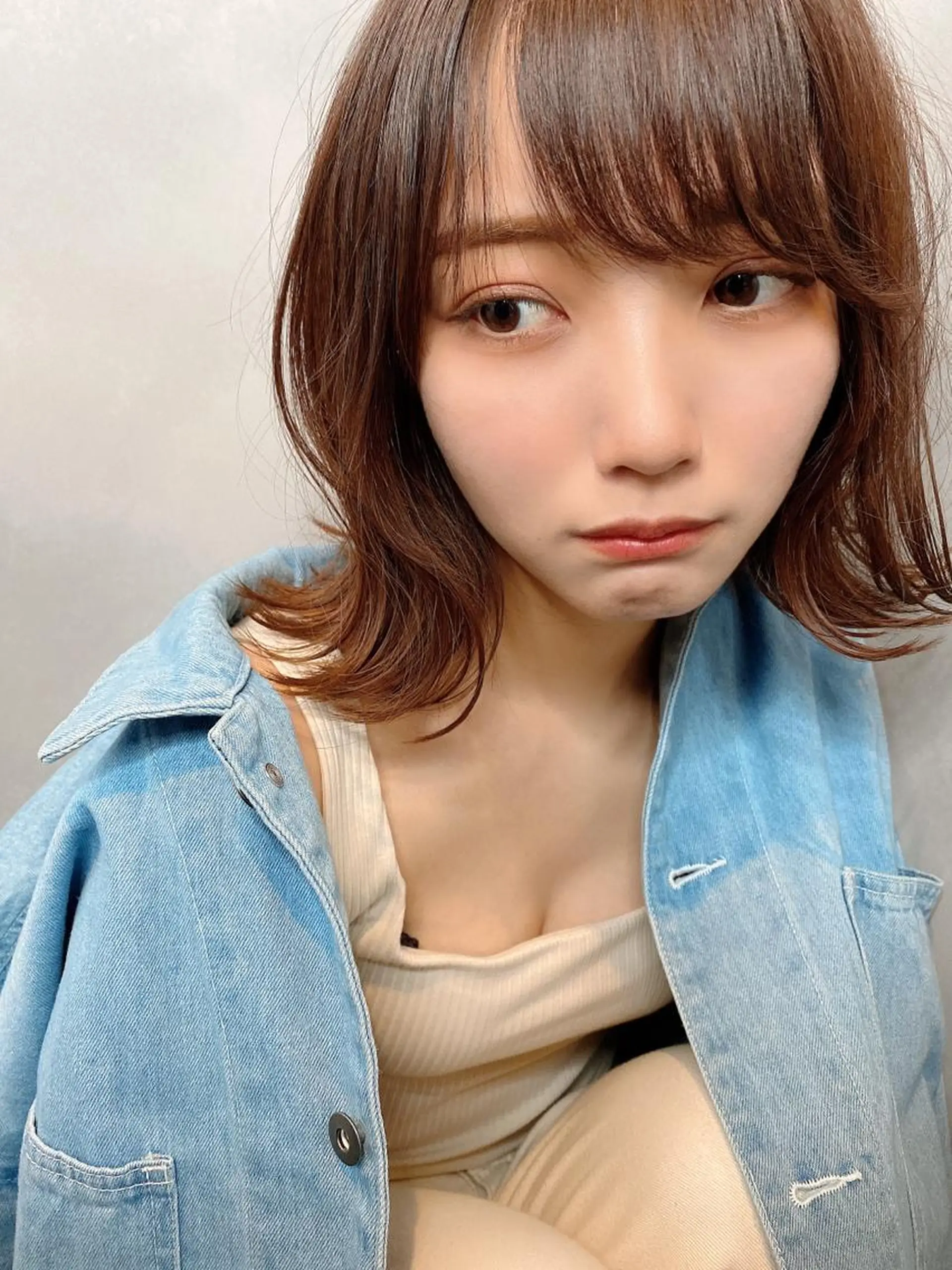 ミディアム カット ヘアカラー トリートメント 透明感/ツヤ髪/ さら艶/前田祥汰のヘアスタイル