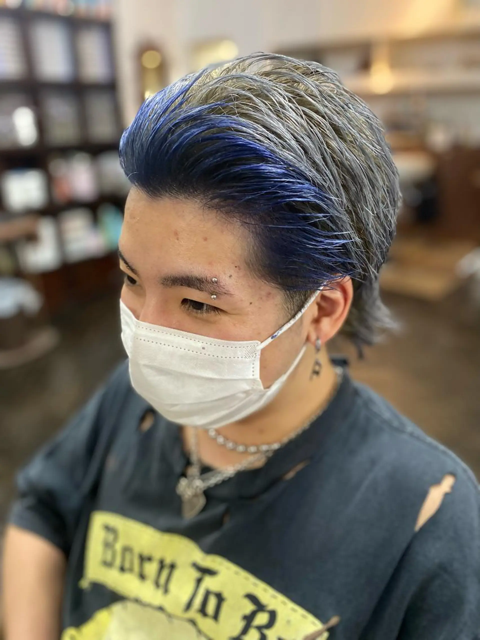 カラー メンズ レイヤーカット/ カラー/長谷恵花のヘアスタイル