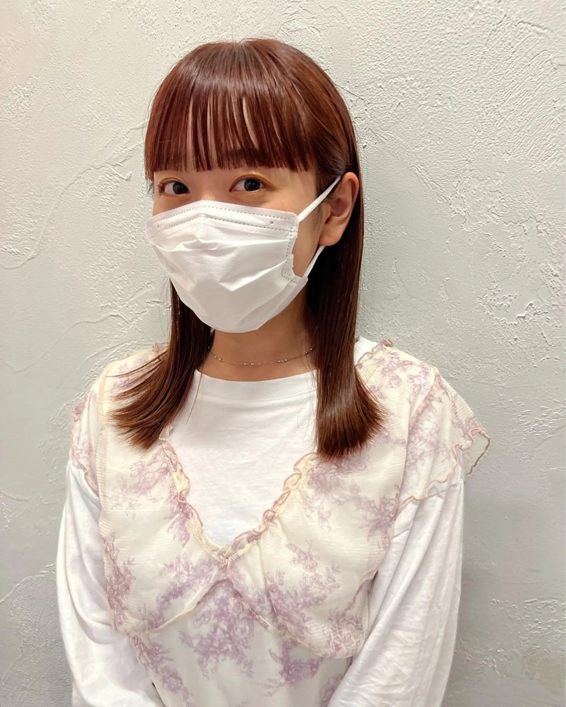 セミロング カラー パーマ ヘアアレンジ メンズ キッズ ネイル マツエク・マツパ アイブロウ ワイドバング お洒落パーマ/ボブ ❄️Tomoka❄️のヘアスタイル