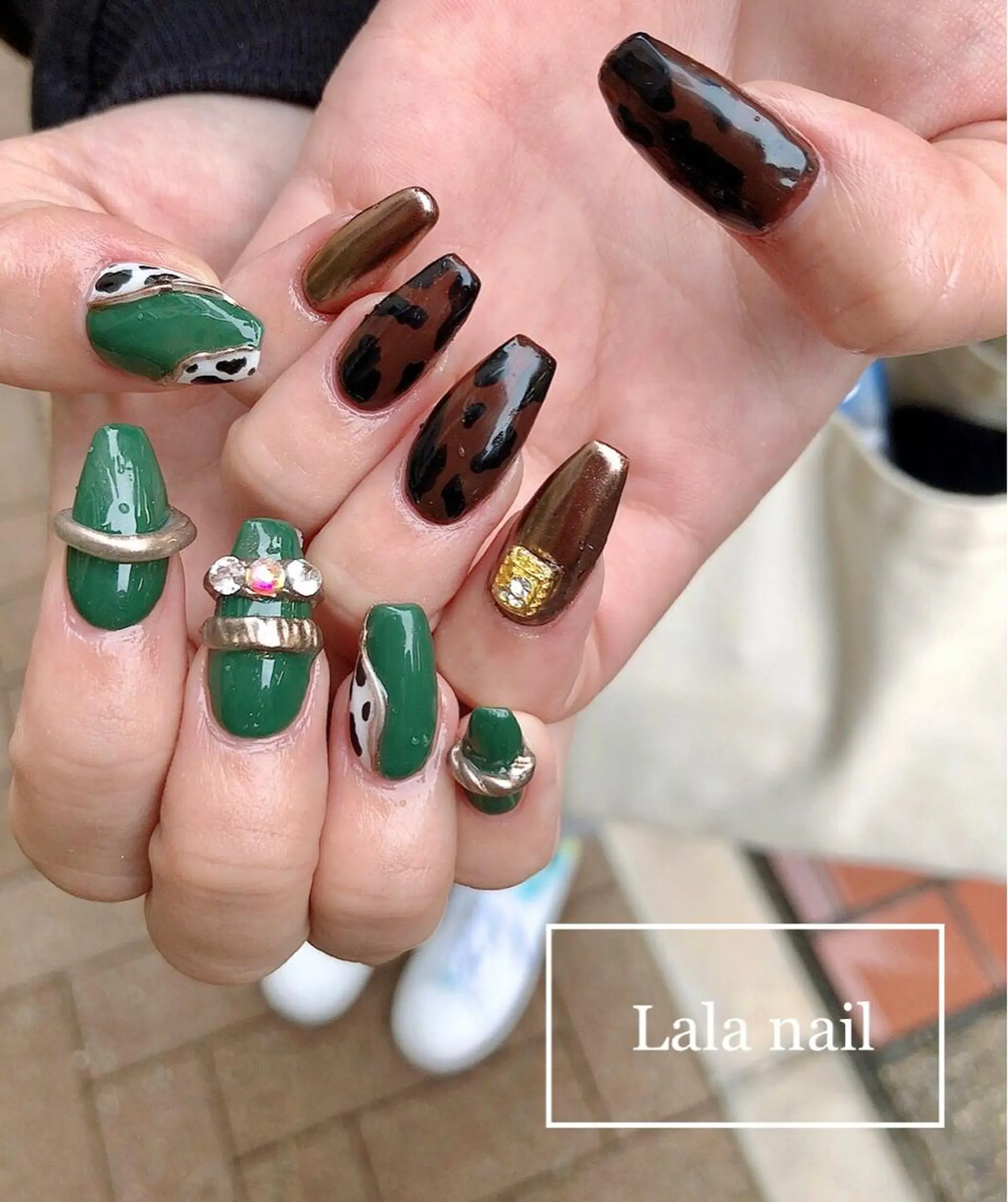 ネイル 冬ネイル Lala nailのネイルデザイン