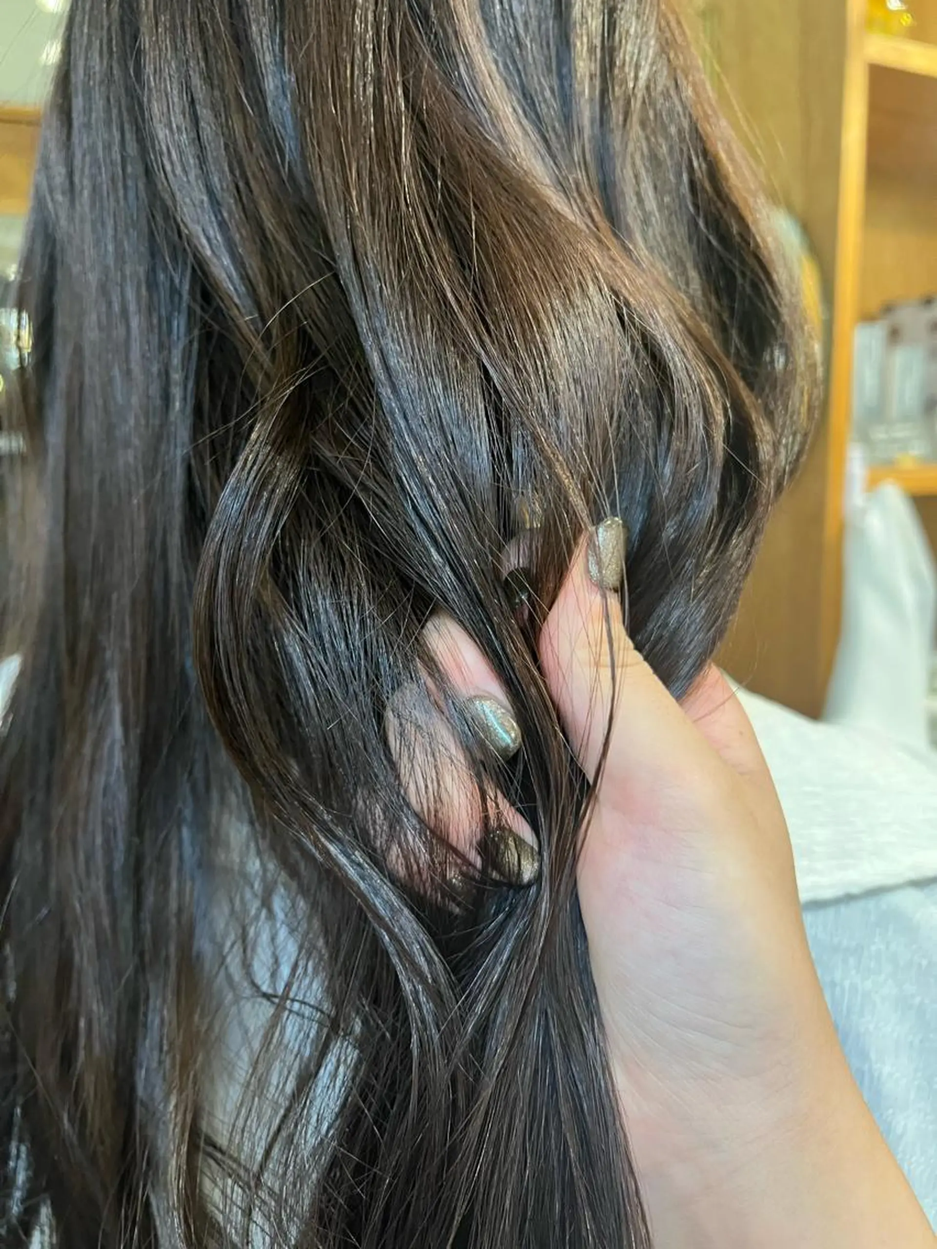 ロング カラー 鈴木 三保のヘアスタイル