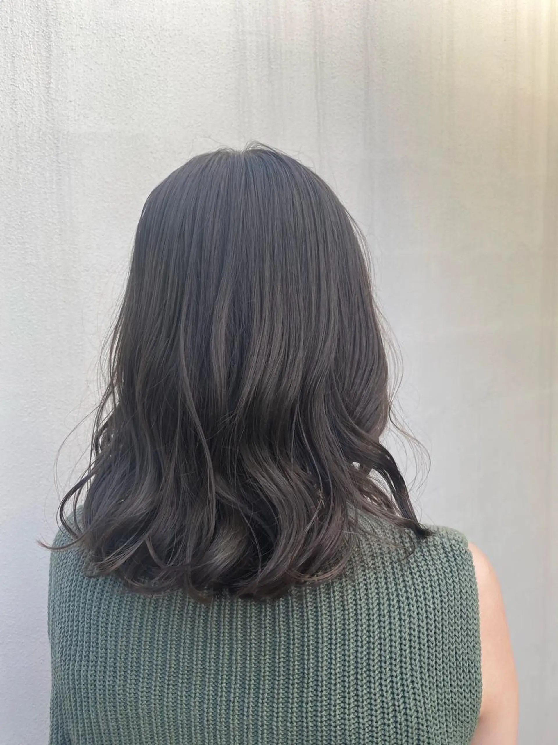 セミロング カラー カット ヘアカラー トリートメント 丸山 史香のヘアスタイル