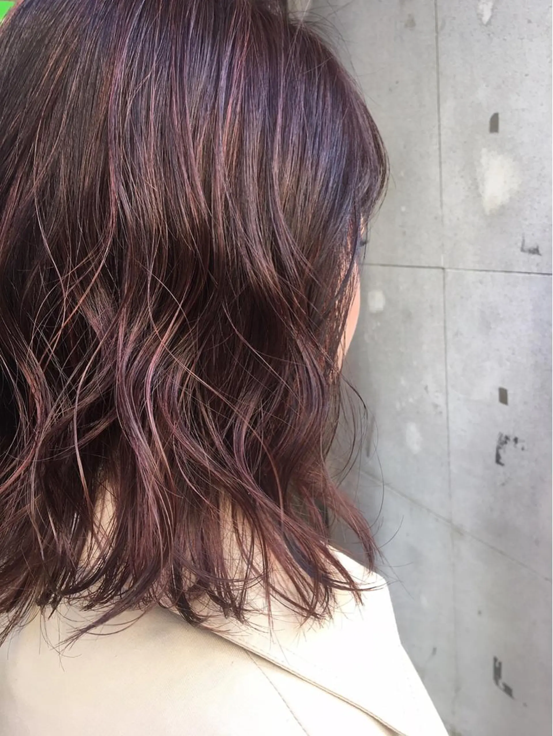 セミロング カラー カット ヘアカラー トリートメント volta∞knot所属・狩野 羅夢のヘアスタイル