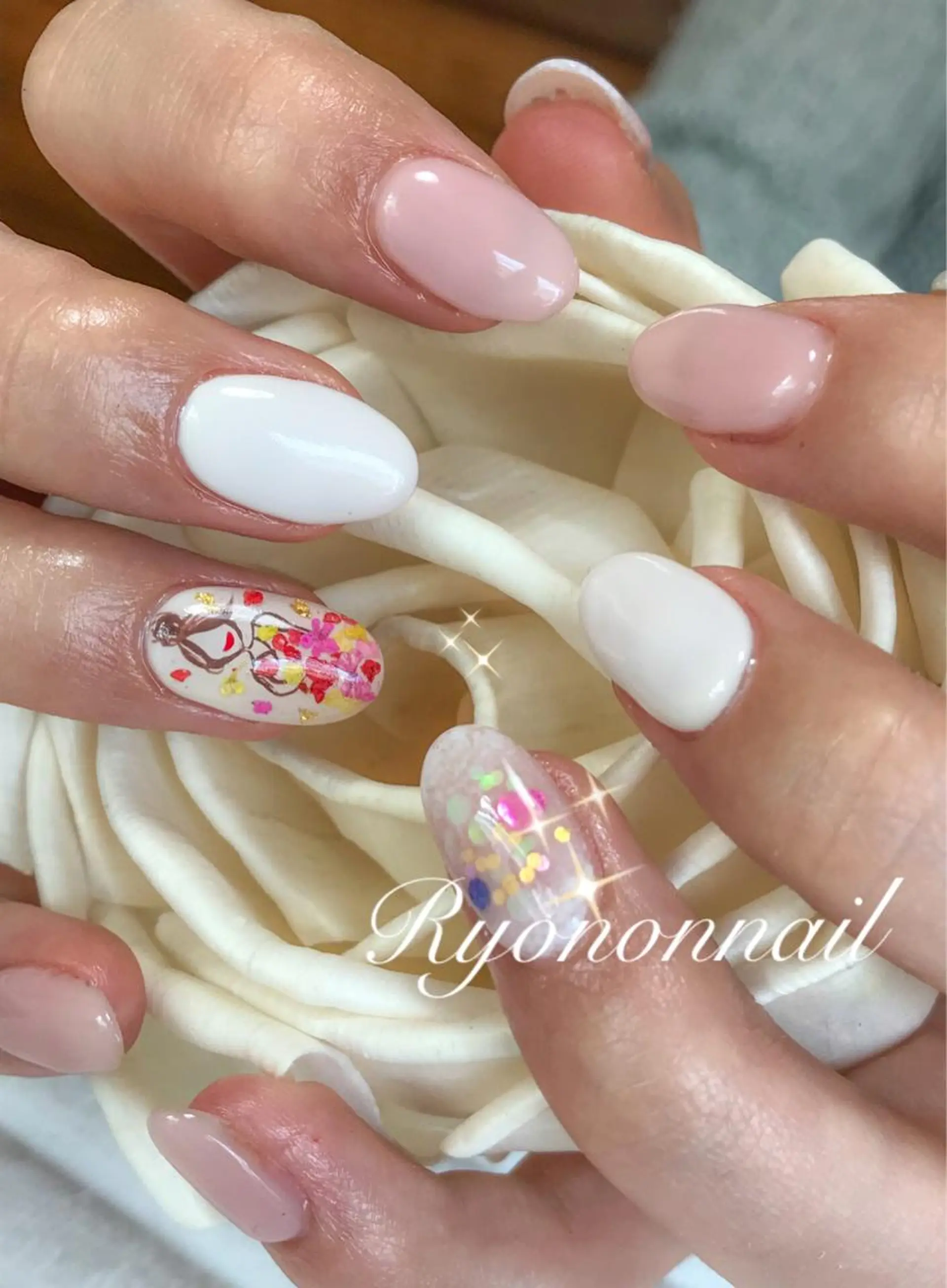 ネイル Ryononnail(リョノンネイル)所属・Ryononnail 上谷典子のネイルデザイン