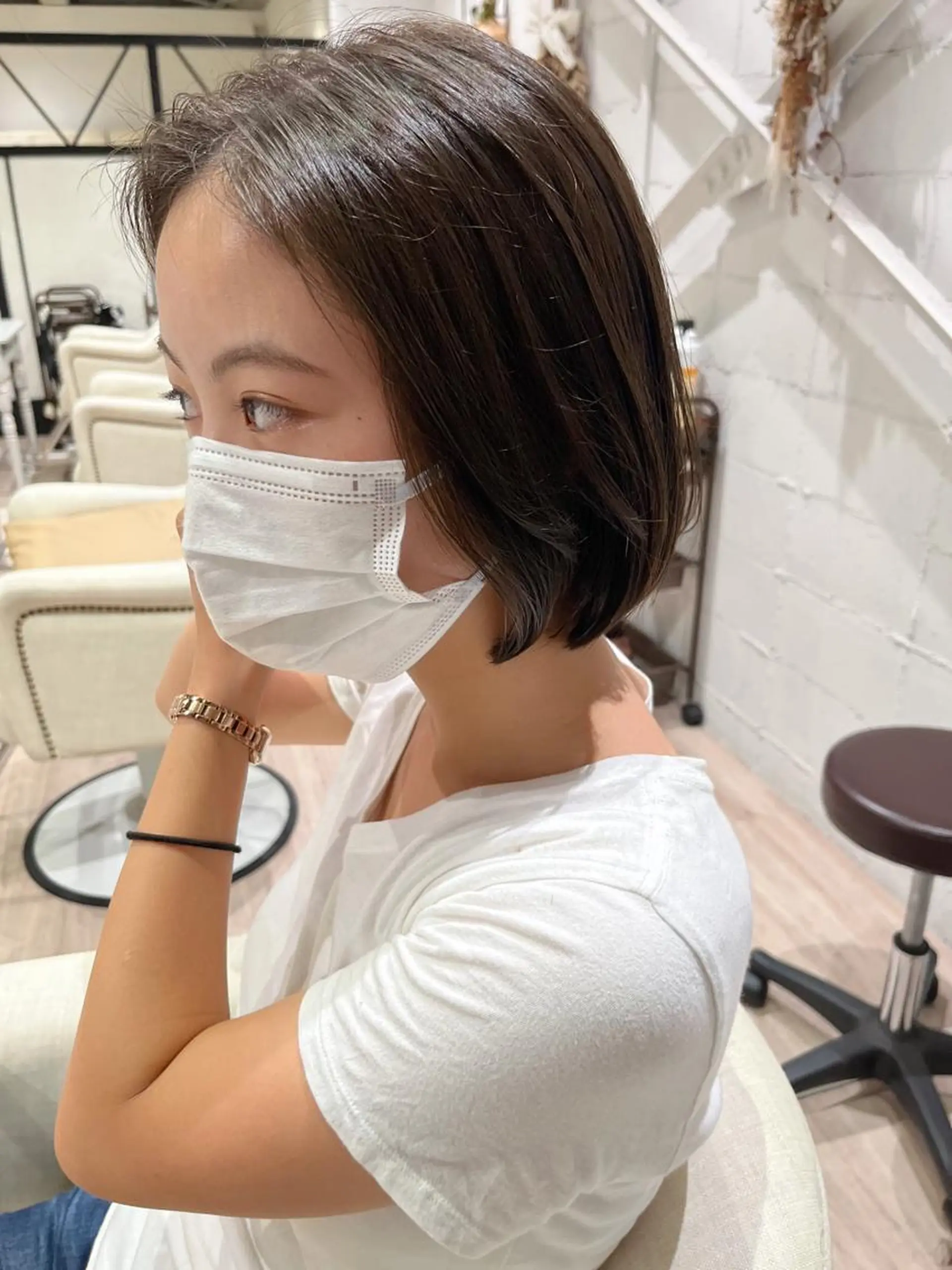 ショート カラー ショート/ボブ 似合わせ/中原のヘアスタイル