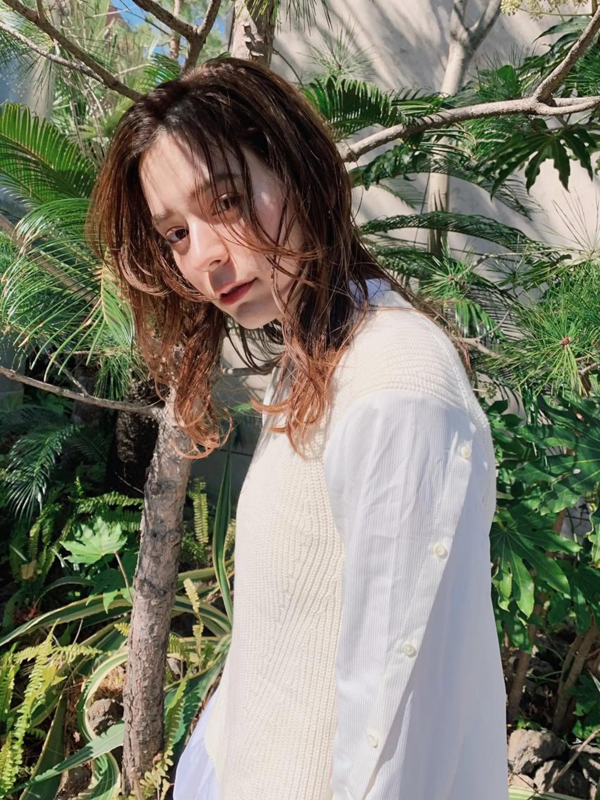 ミディアム カット ヘアカラー オシャレ髪✔️ 店長オオキアキヒロのヘアスタイル